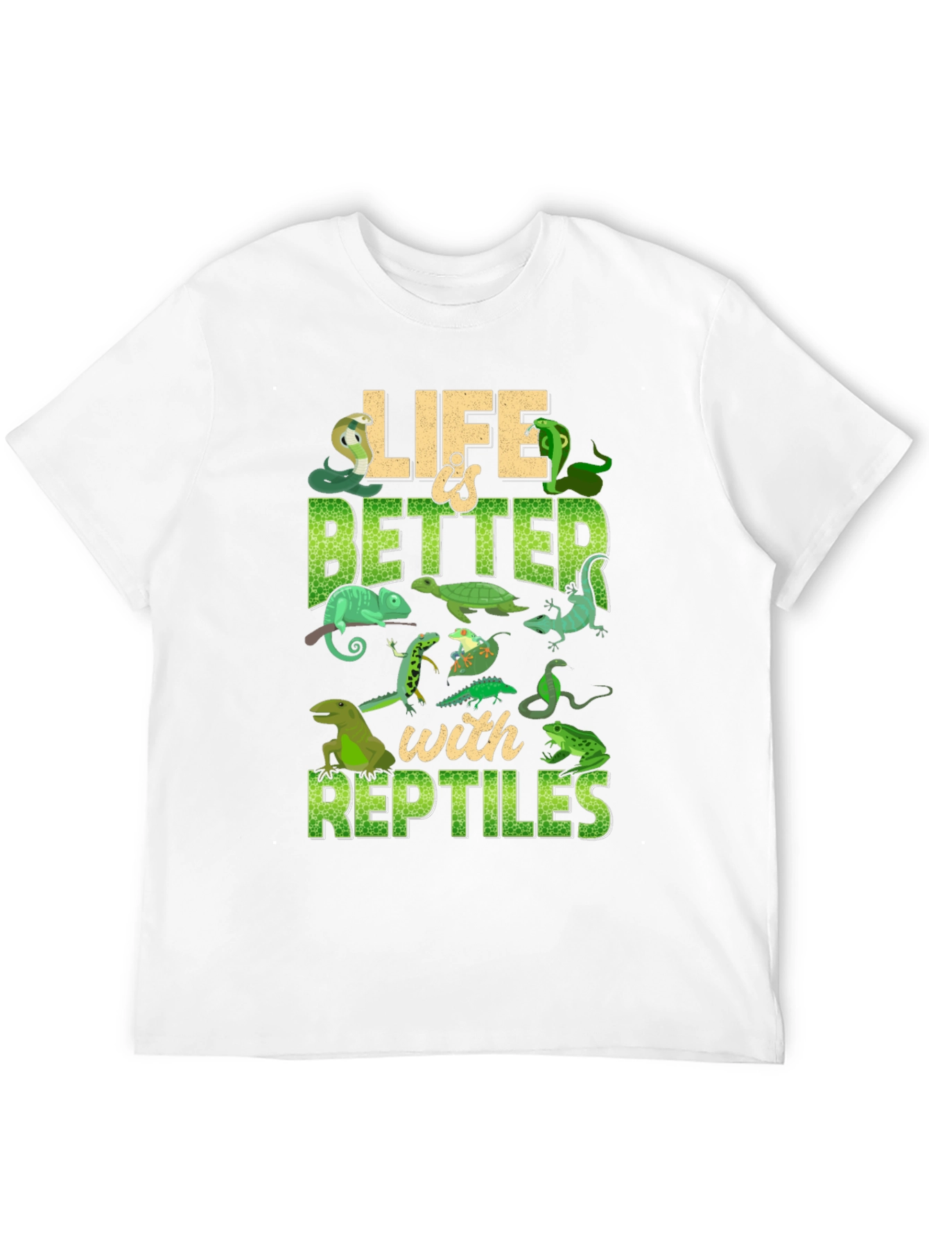 Life Is Better With Reptiles T-Shirt