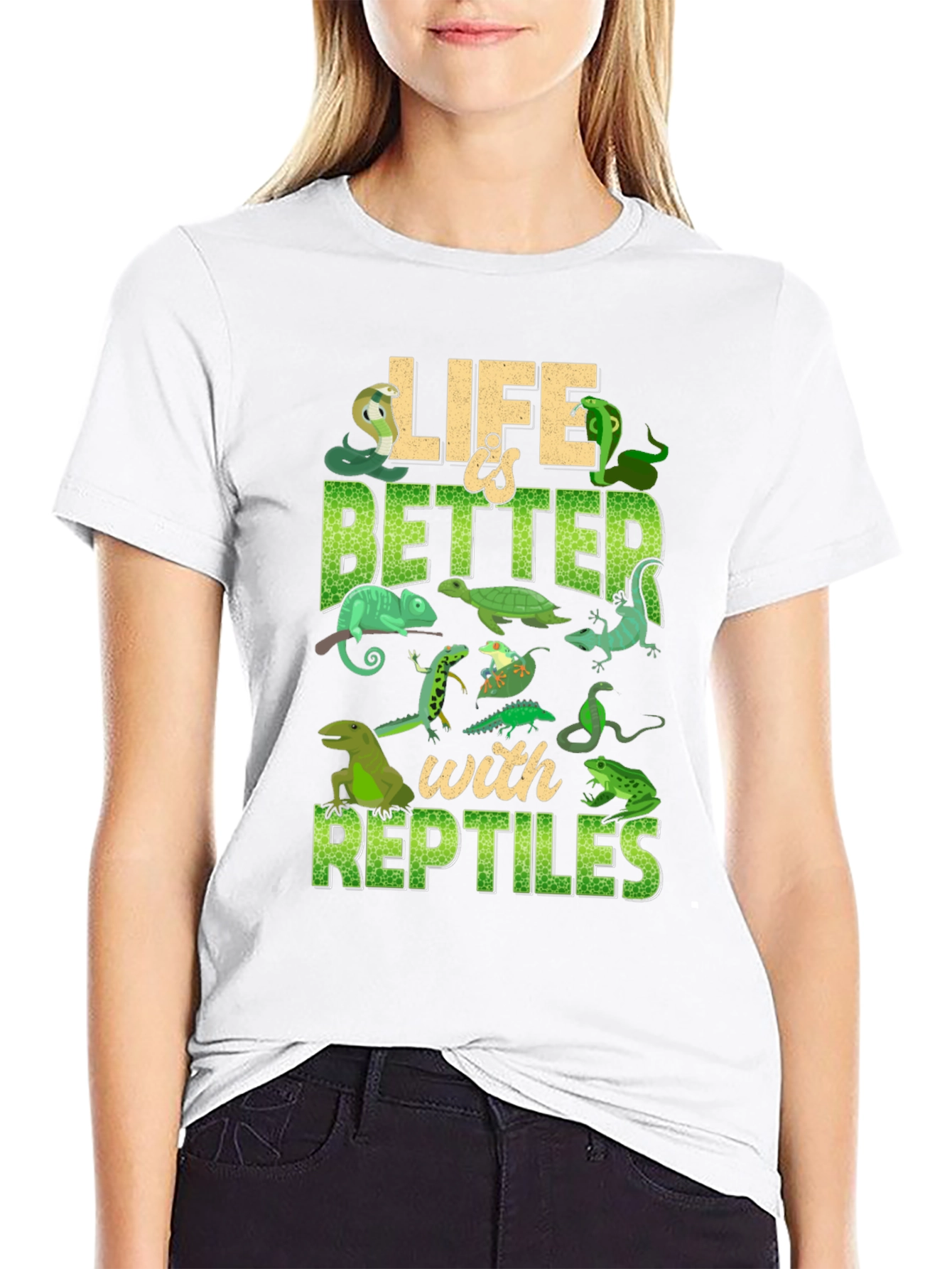 Life Is Better With Reptiles T-Shirt