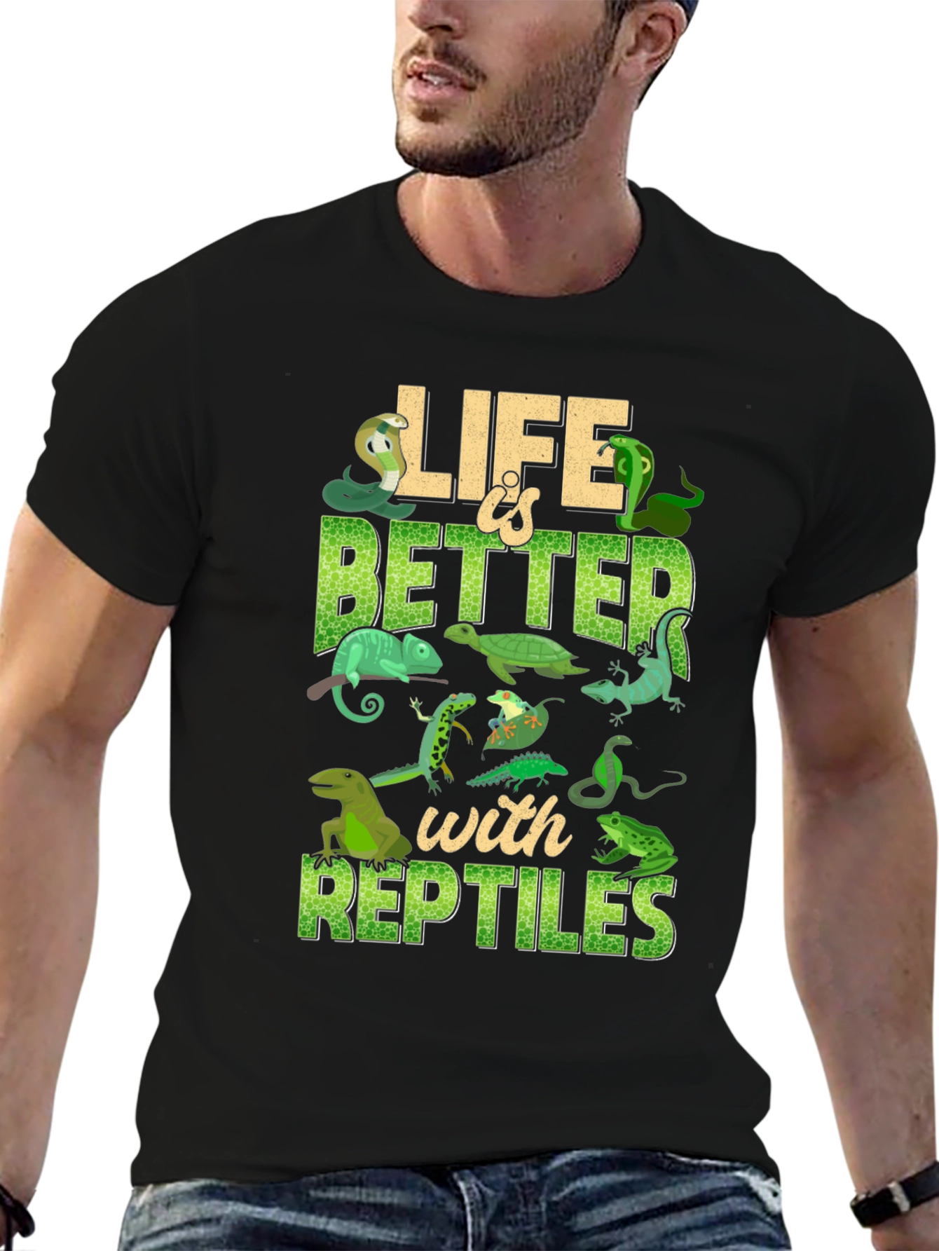 Life Is Better With Reptiles T-Shirt