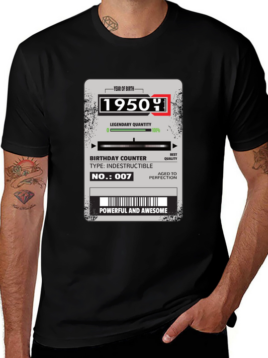 1950 Birthday Counter T-Shirt