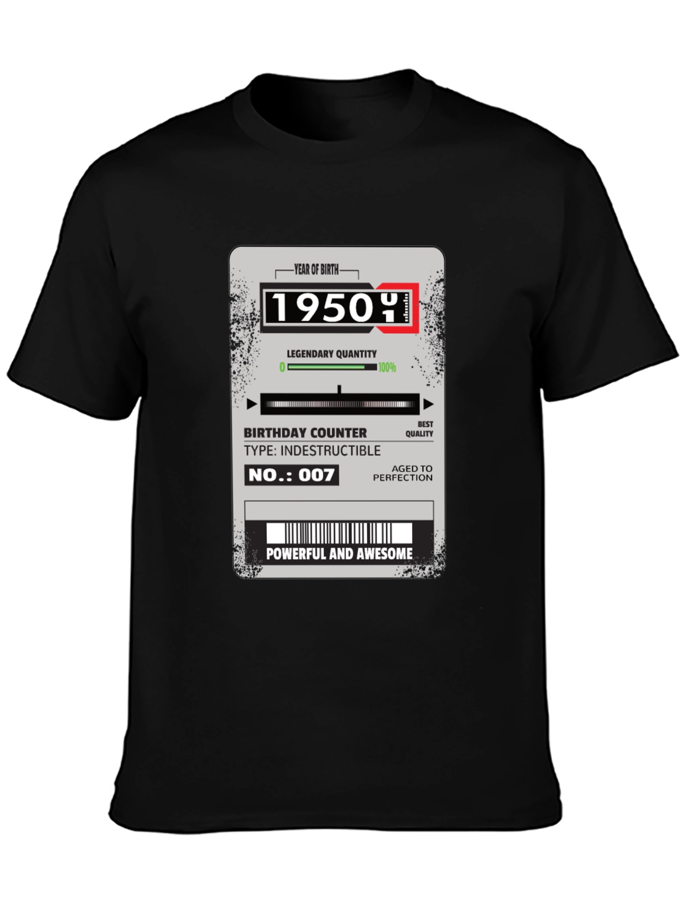 1950 Birthday Counter T-Shirt