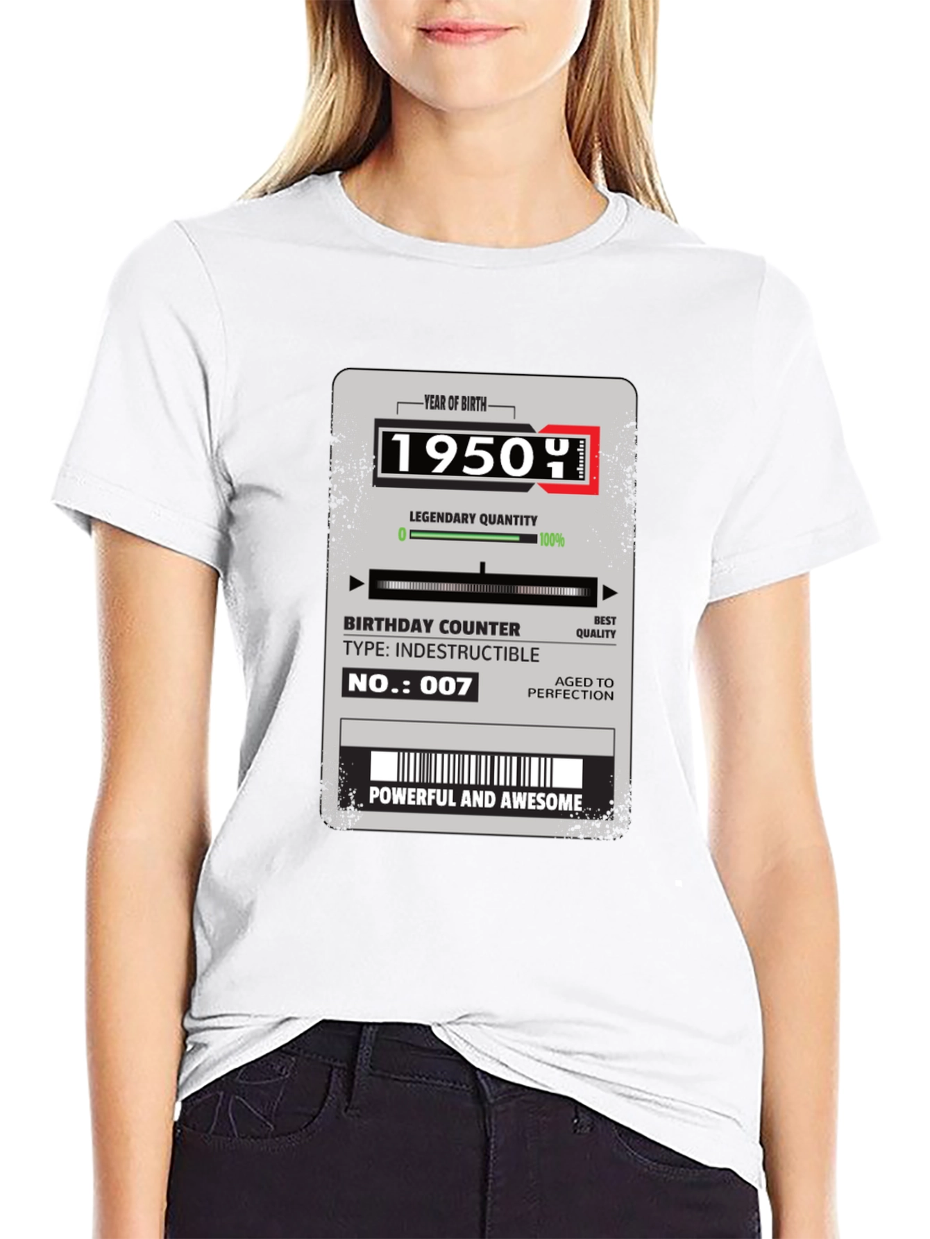 1950 Birthday Counter T-Shirt