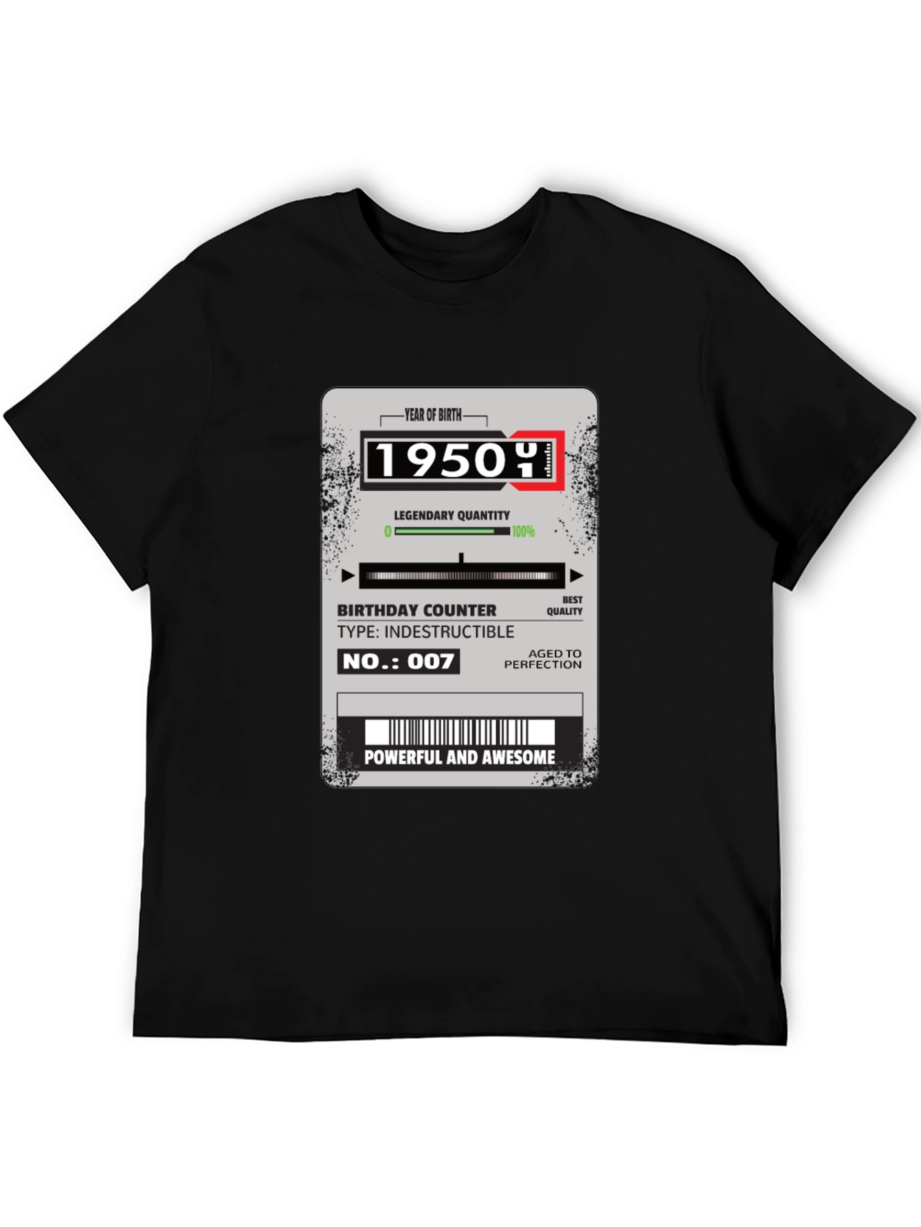 1950 Birthday Counter T-Shirt