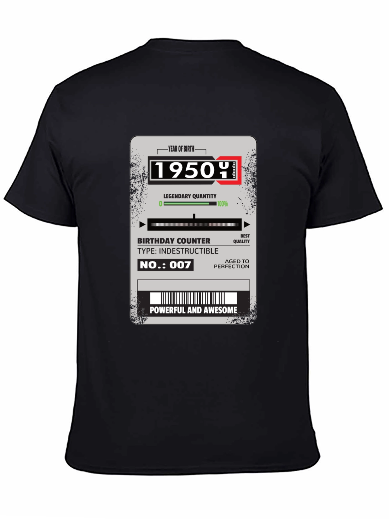 1950 Birthday Counter T-Shirt