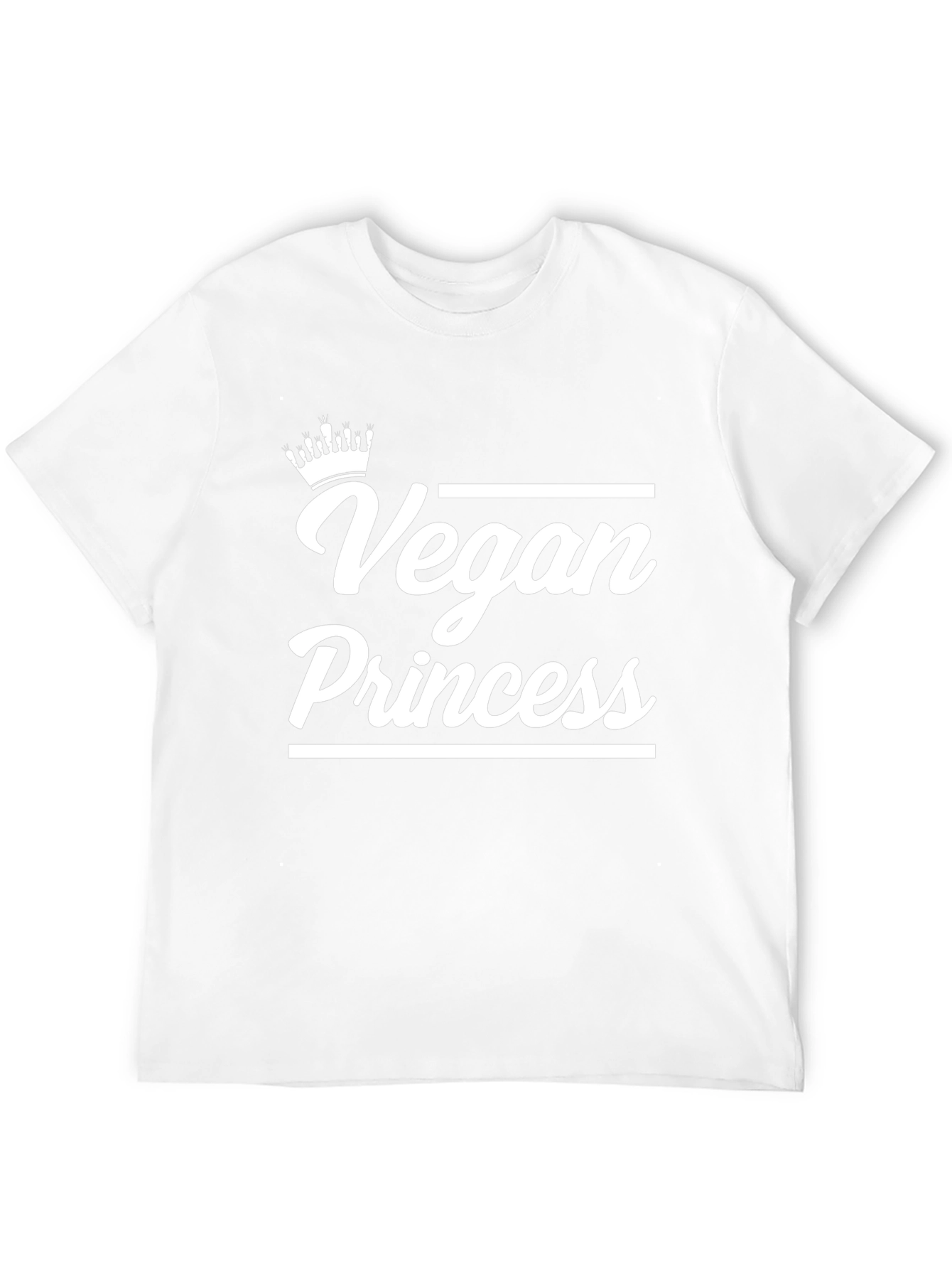 Vegan Princess T-Shirt - Black Graphic Tee