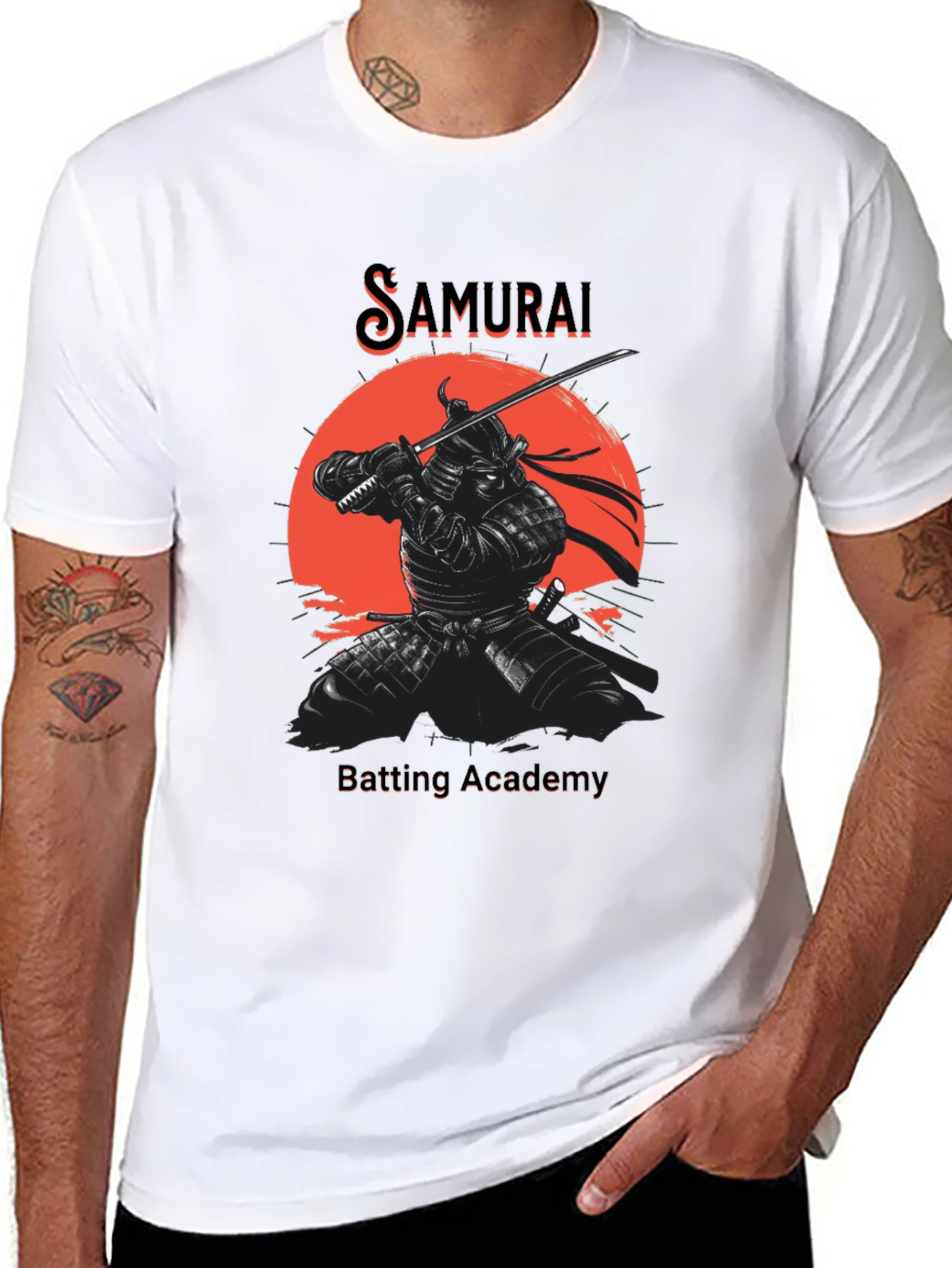 Samurai Batting Academy Graphic Tee