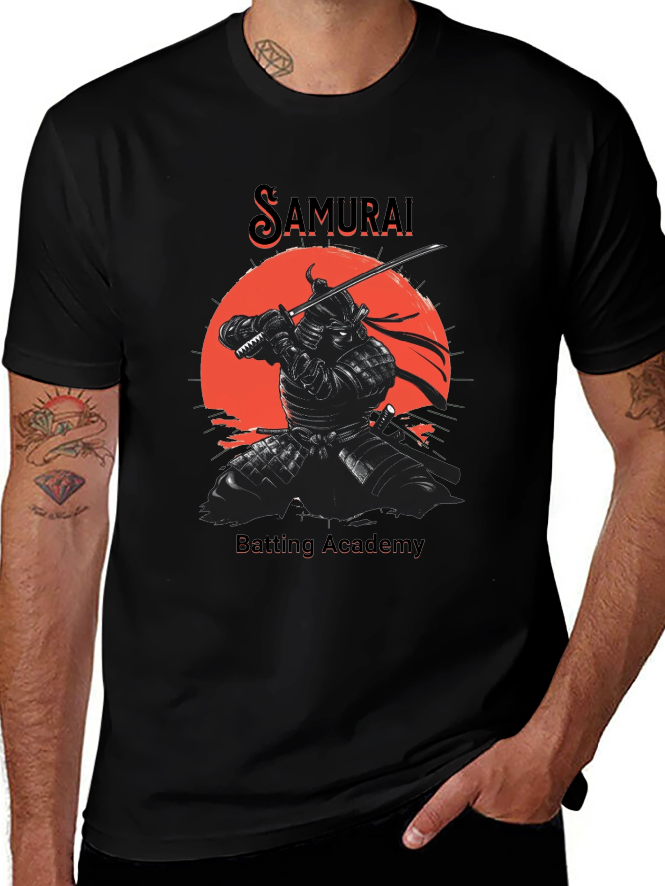 Samurai Batting Academy Graphic Tee