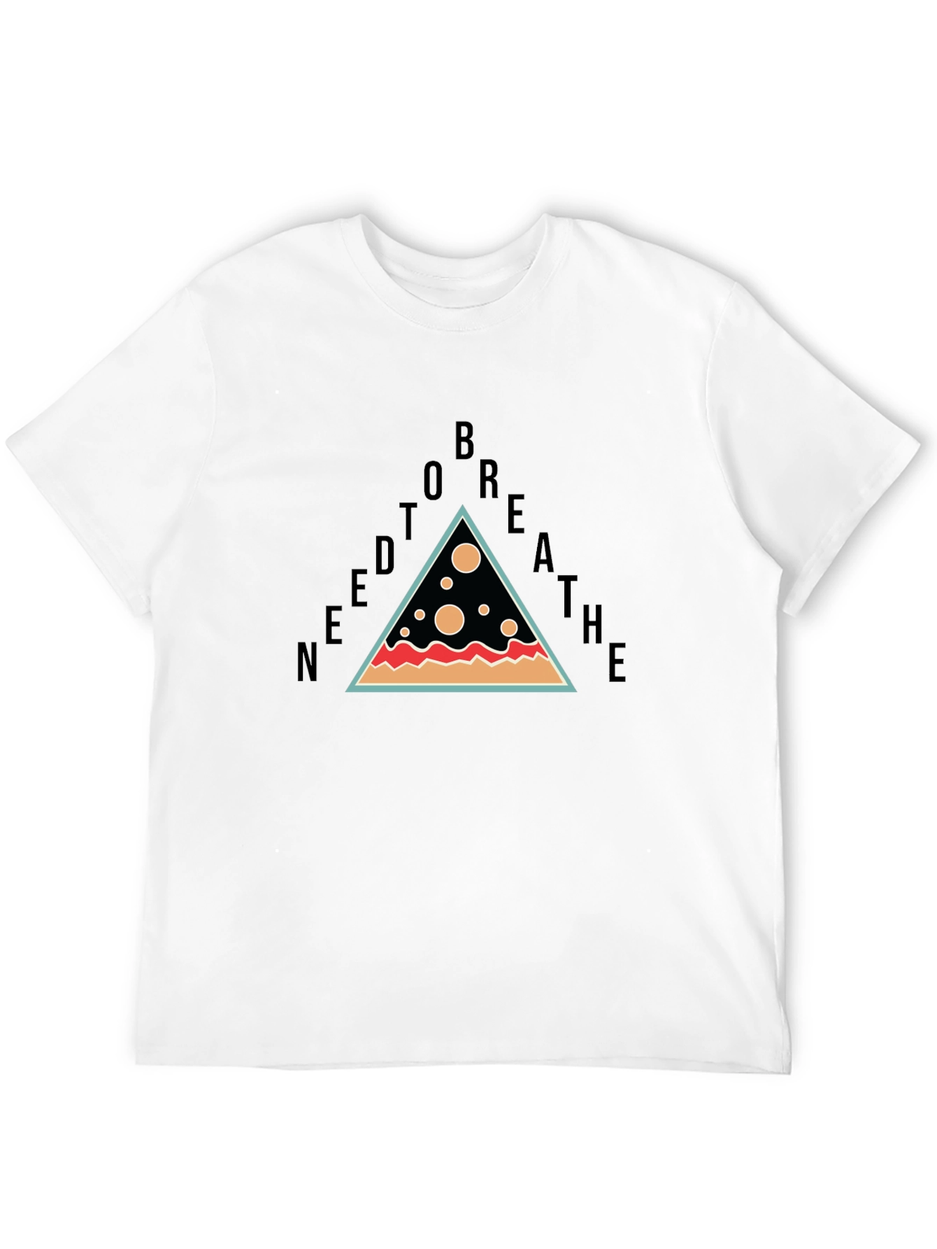 Needtobreathe Pizza Slice Graphic Tee - Black