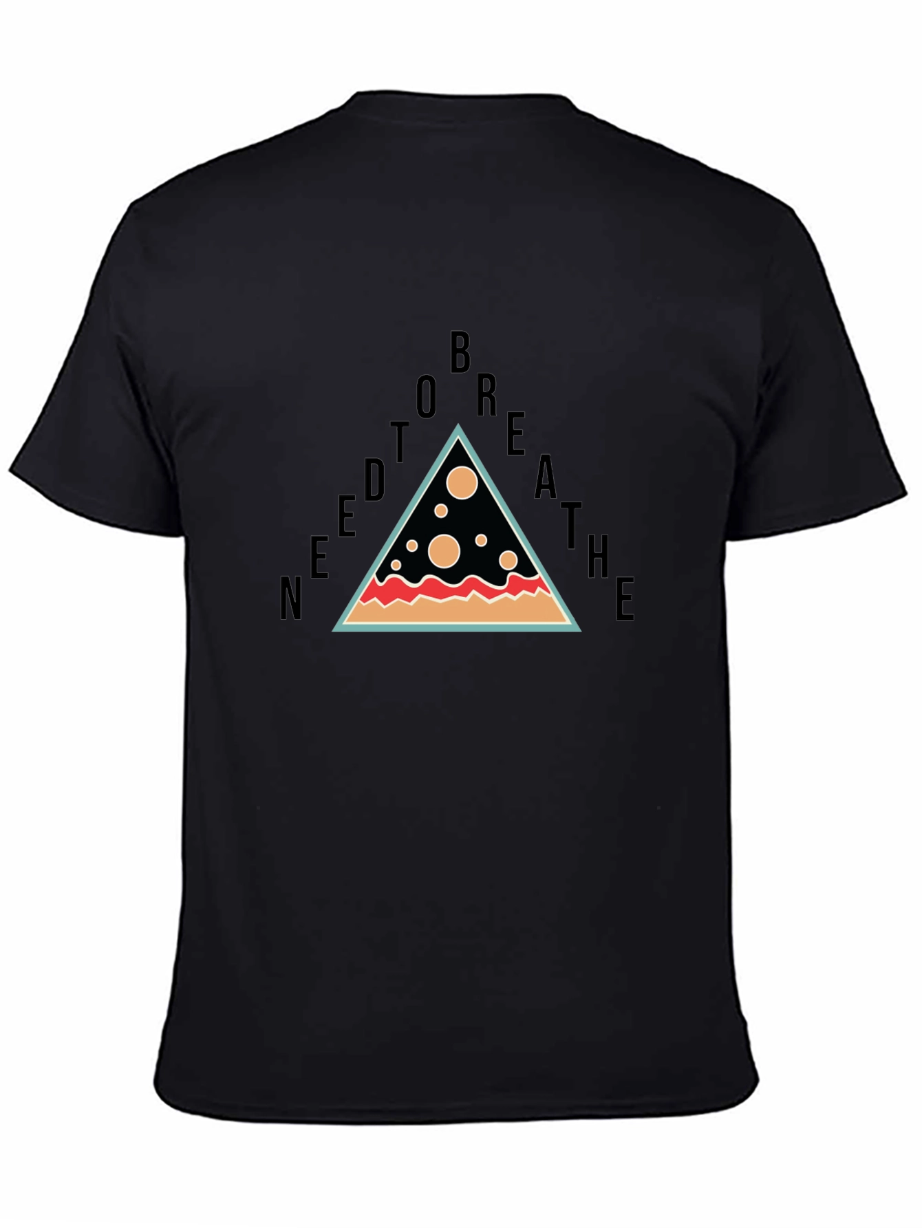 Needtobreathe Pizza Slice Graphic Tee - Black