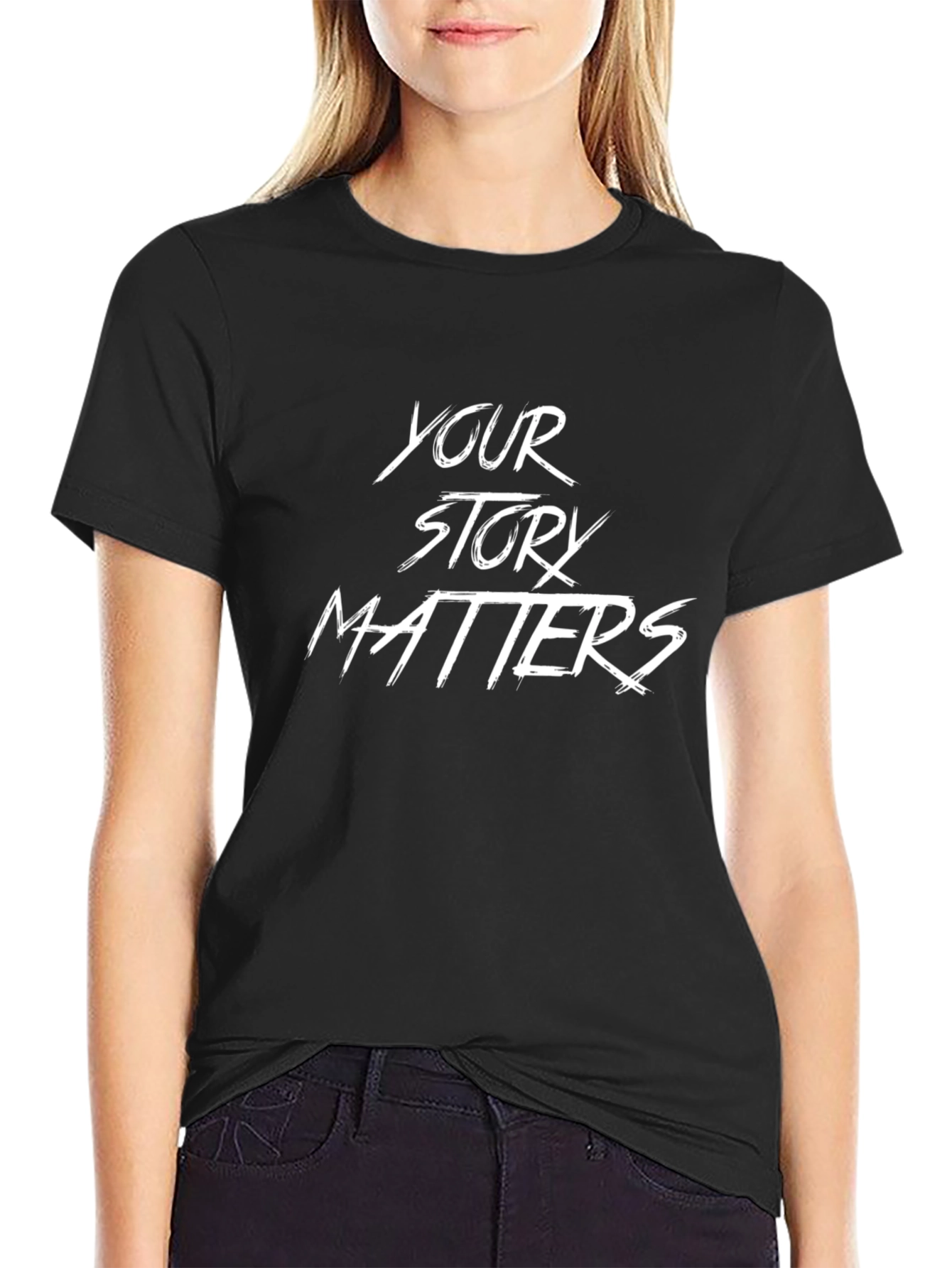 Your Story Matters T-Shirt - Black
