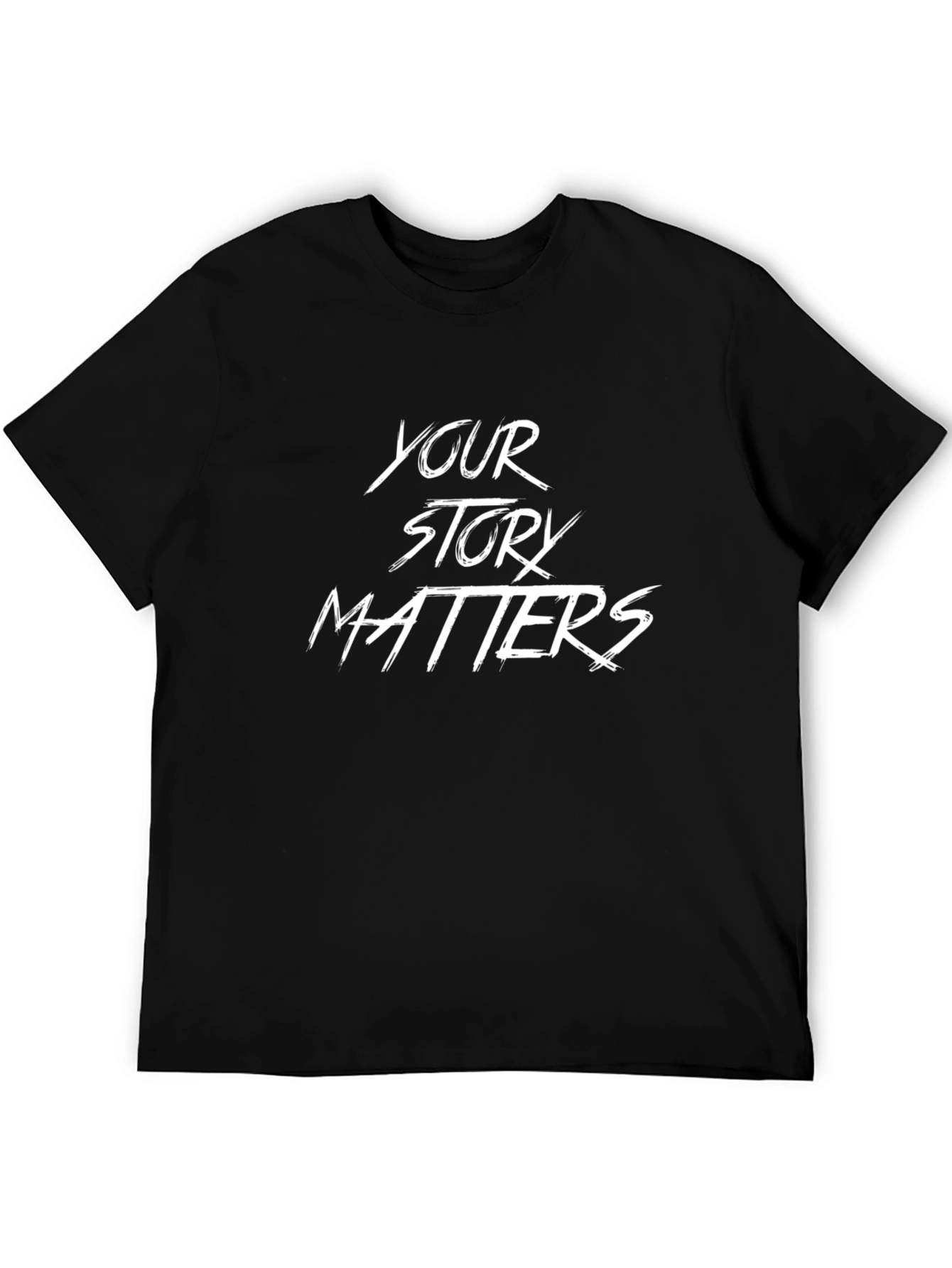 Your Story Matters T-Shirt - Black