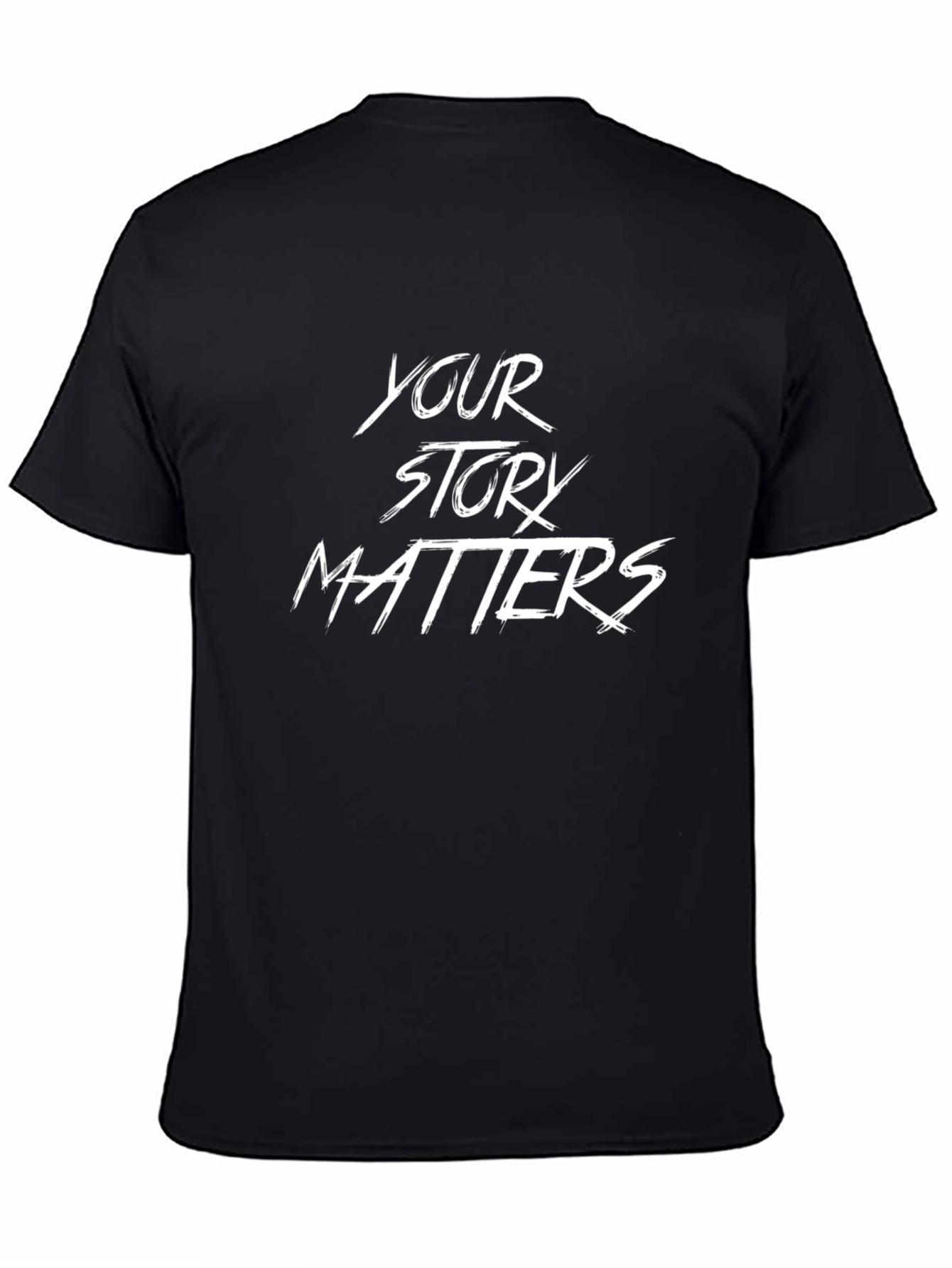 Your Story Matters T-Shirt - Black