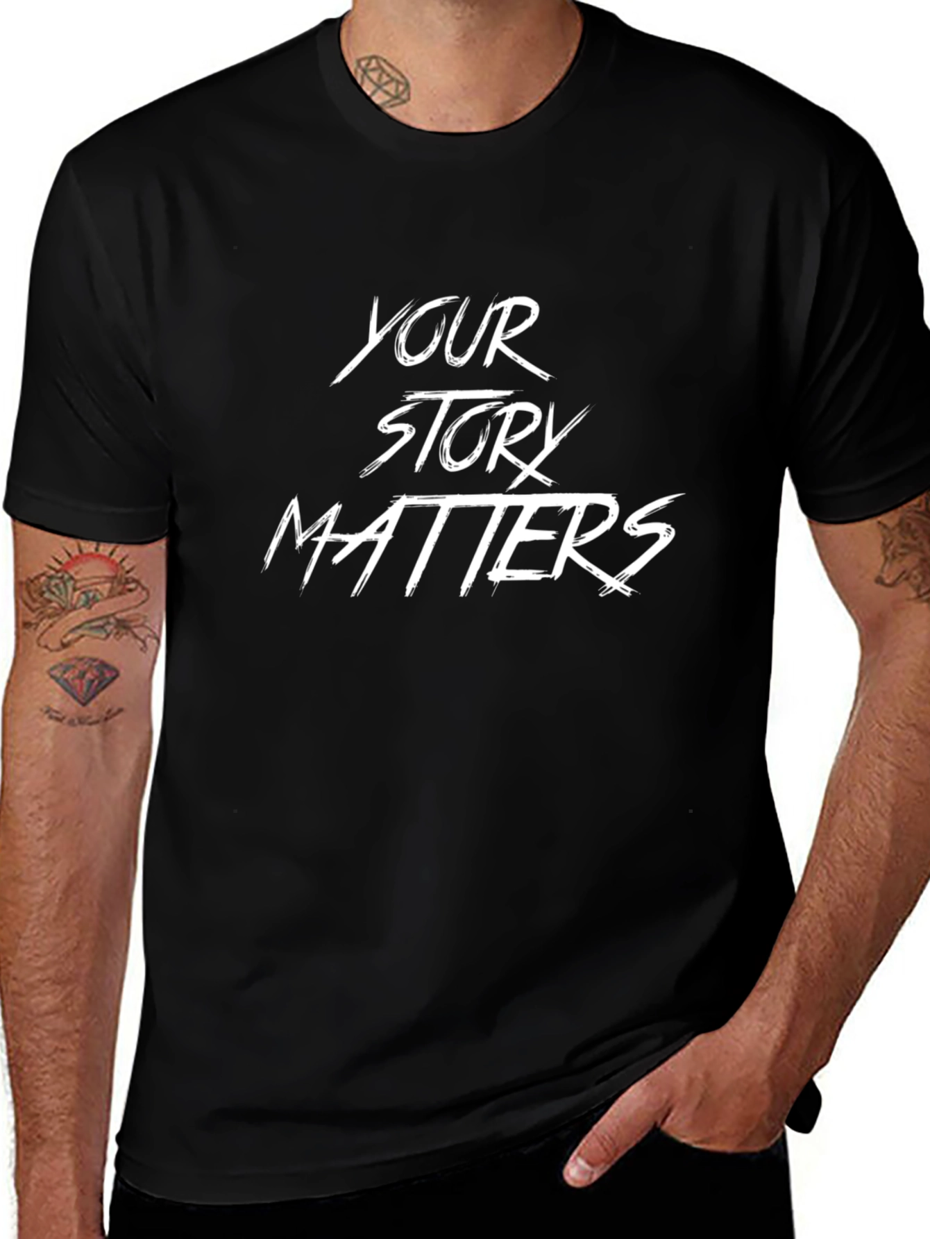 Your Story Matters T-Shirt - Black