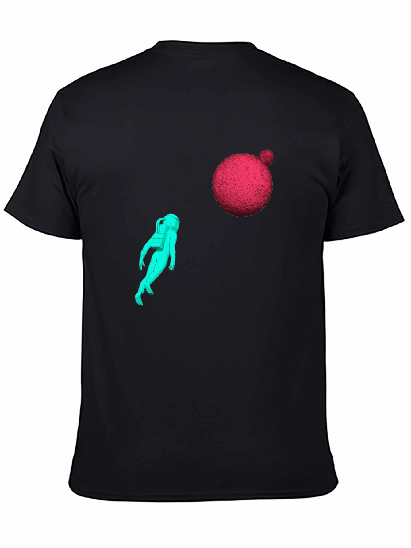 Astronaut Graphic Tee - Black