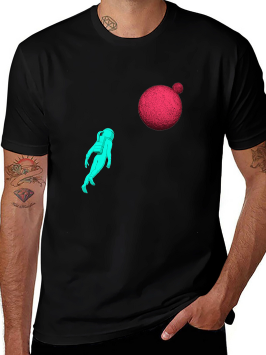 Astronaut Graphic Tee - Black