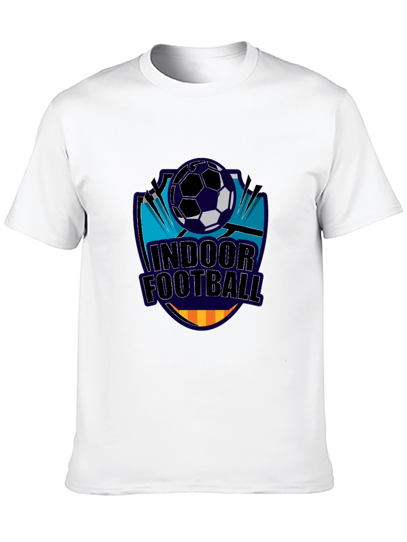 Indoor Football Graphic Tee - Black