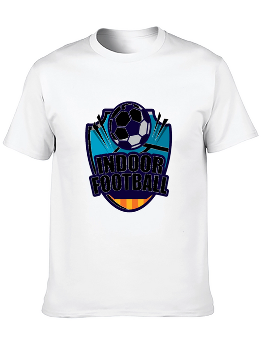 Indoor Football Graphic Tee - Black