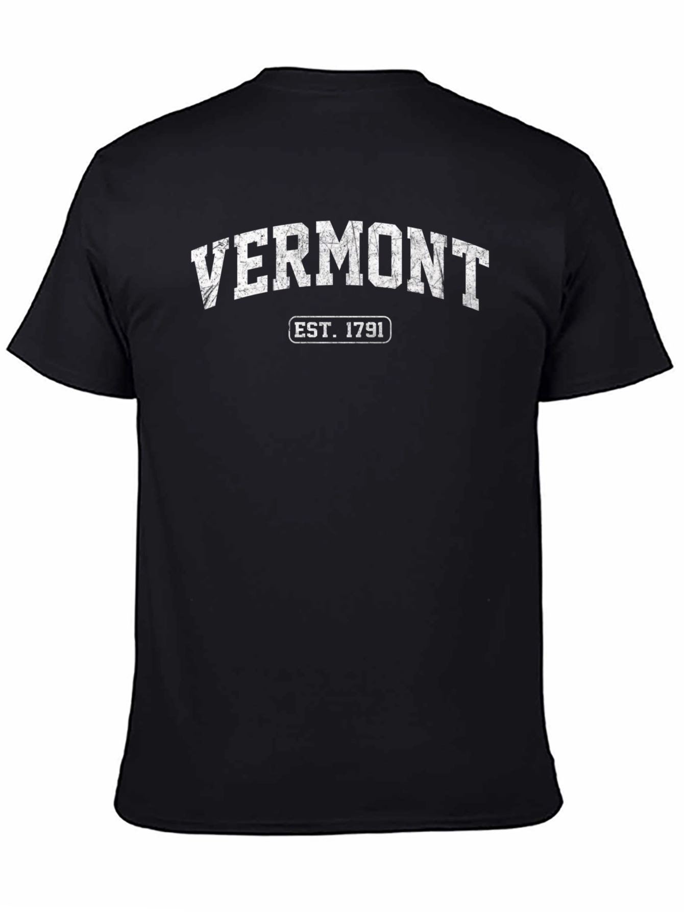 Vermont Est. 1791 T-Shirt - Black