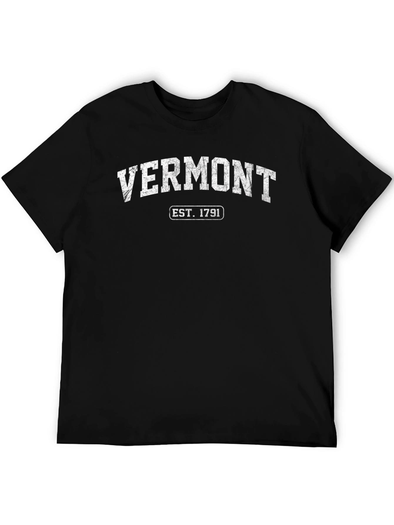 Vermont Est. 1791 T-Shirt - Black