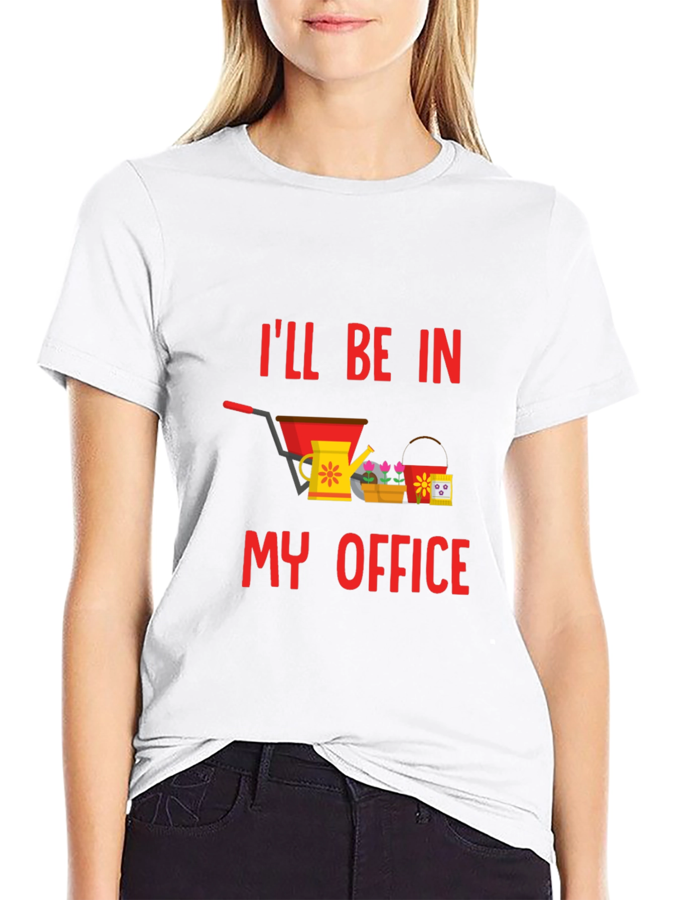 Gardening T-Shirt: Ill Be In My Office