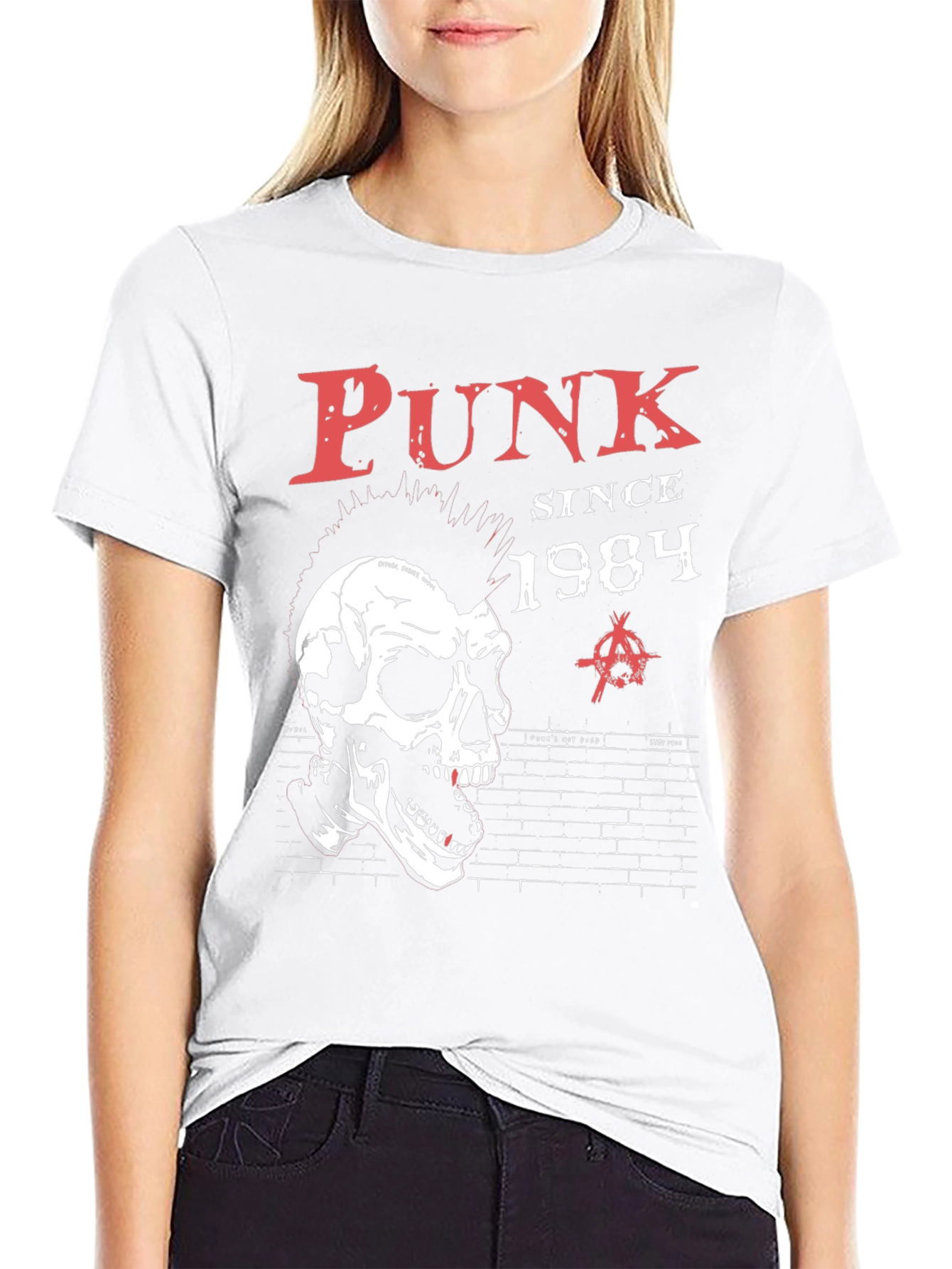 Punk Since 1984 Skull Graphic T-Shirt