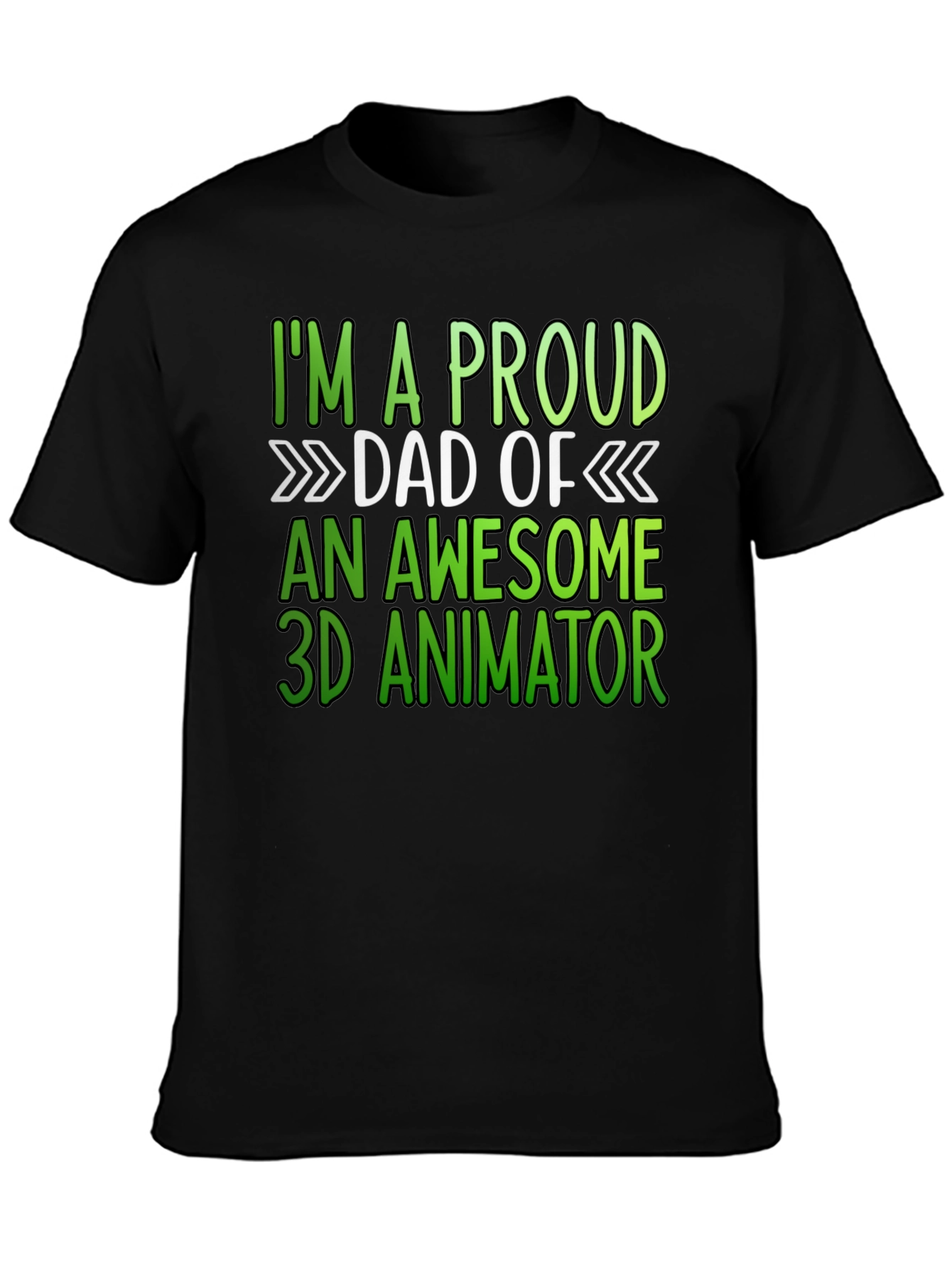 Proud Dad of a 3D Animator T-Shirt