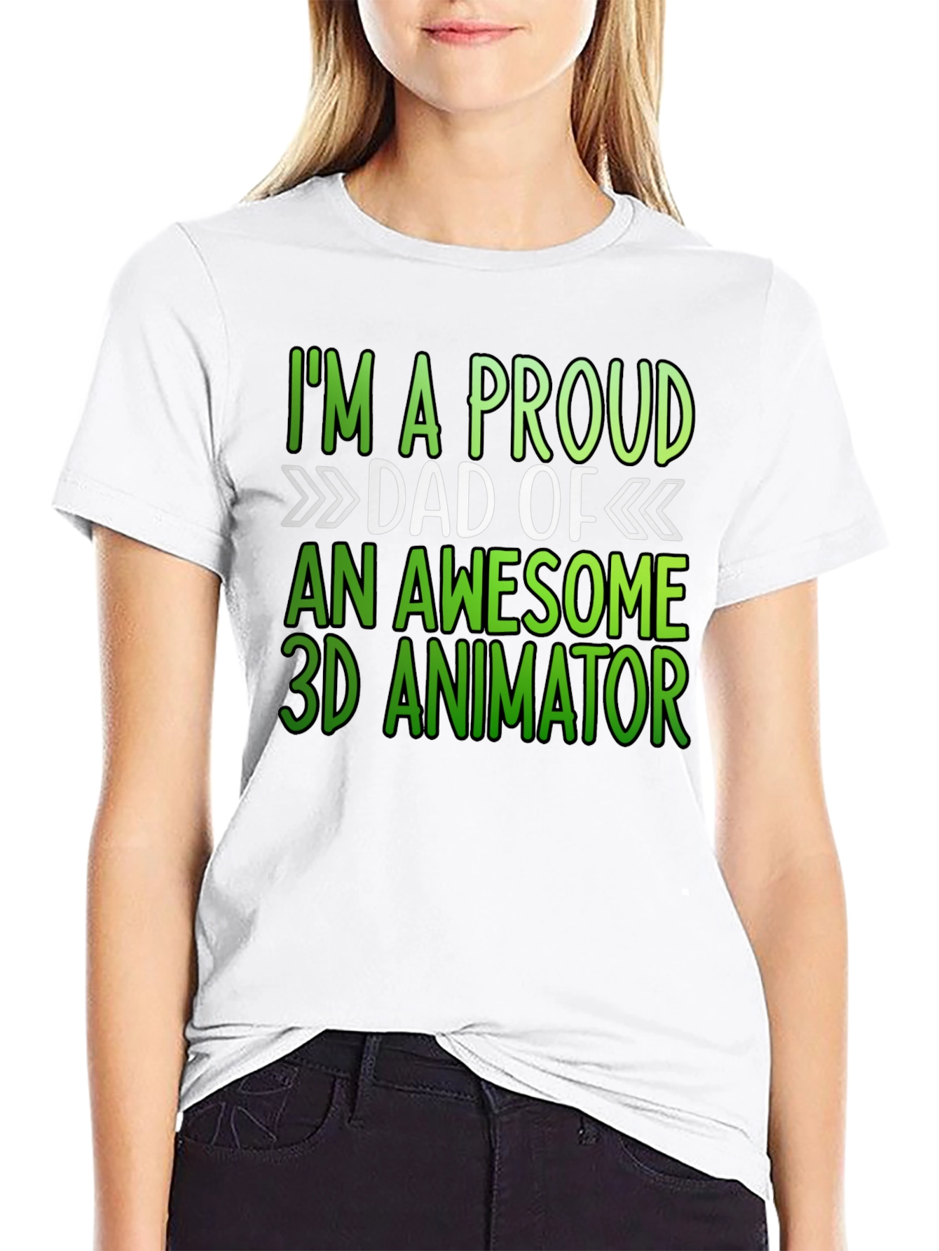 Proud Dad of a 3D Animator T-Shirt