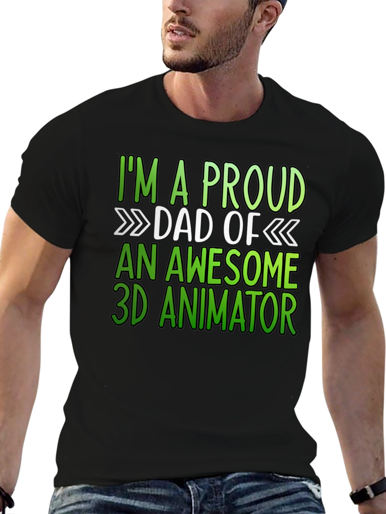 Proud Dad of a 3D Animator T-Shirt