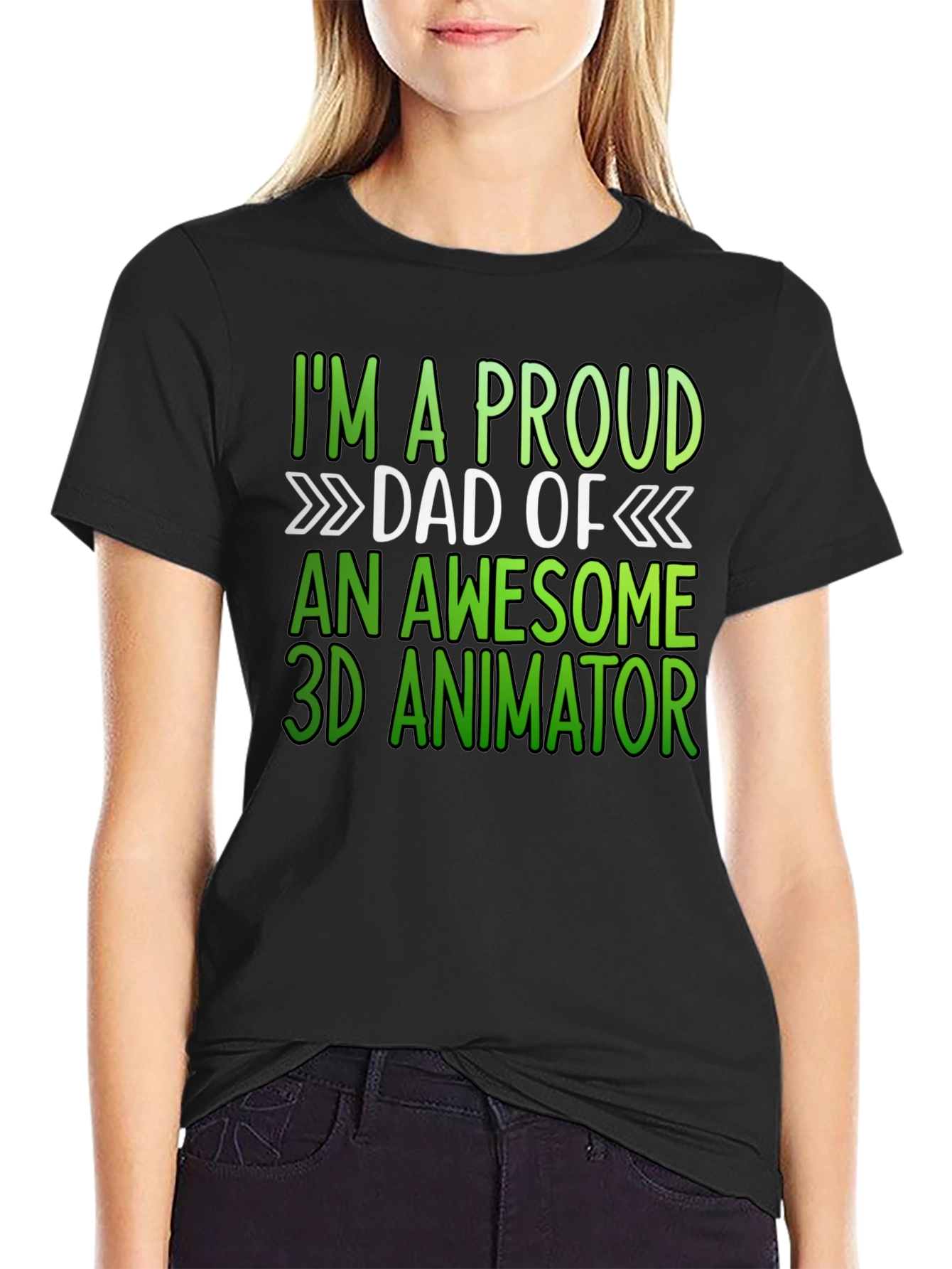 Proud Dad of a 3D Animator T-Shirt