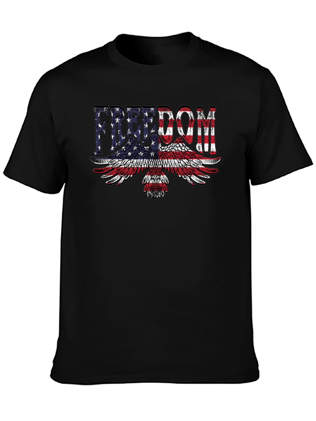 Freedom Eagle American Flag T-Shirt