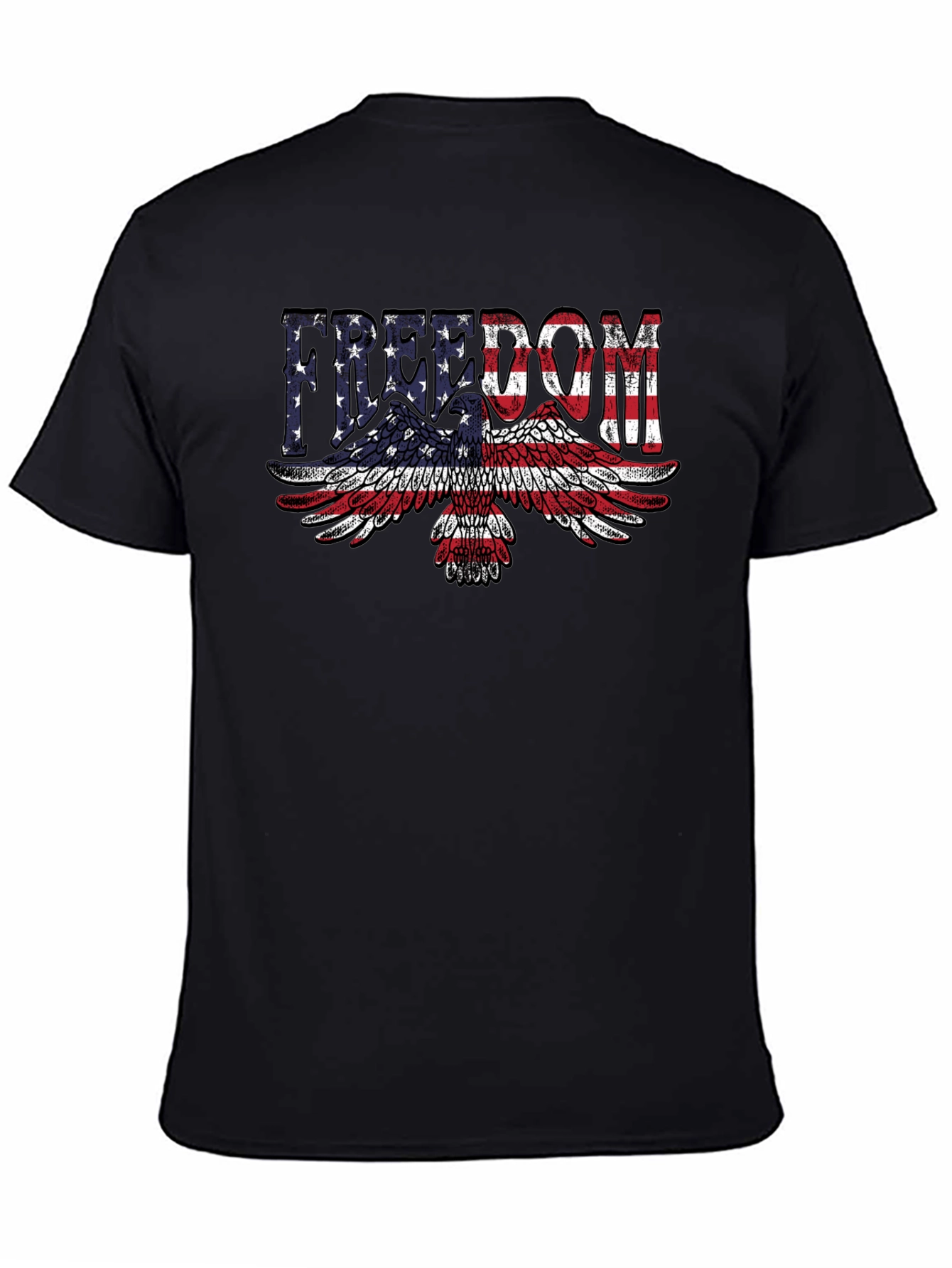 Freedom Eagle American Flag T-Shirt