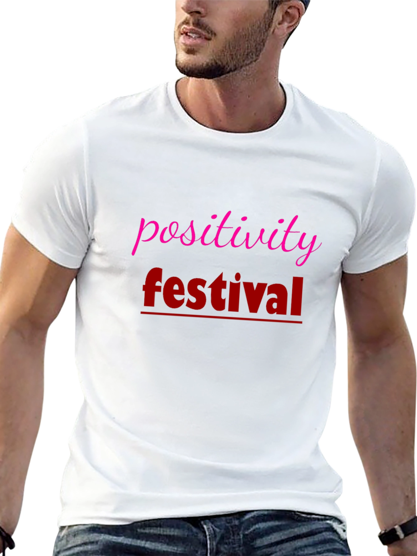 Positivity Festival T-Shirt - Black