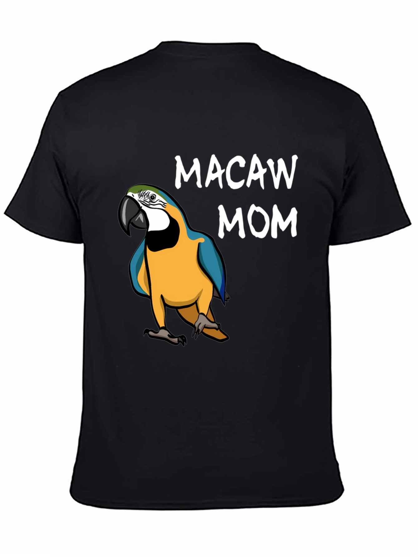 Macaw Mom Graphic T-Shirt - Bird Lover Tee