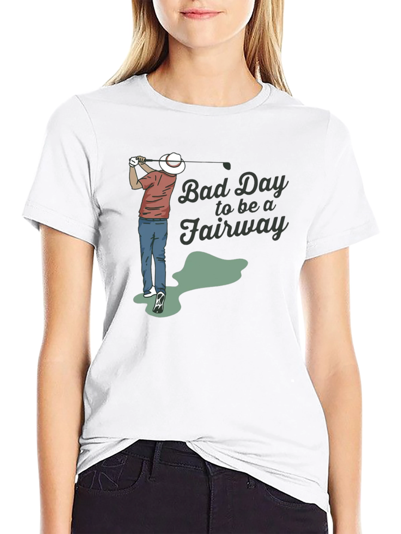 Bad Day To Be A Fairway Golf T-Shirt