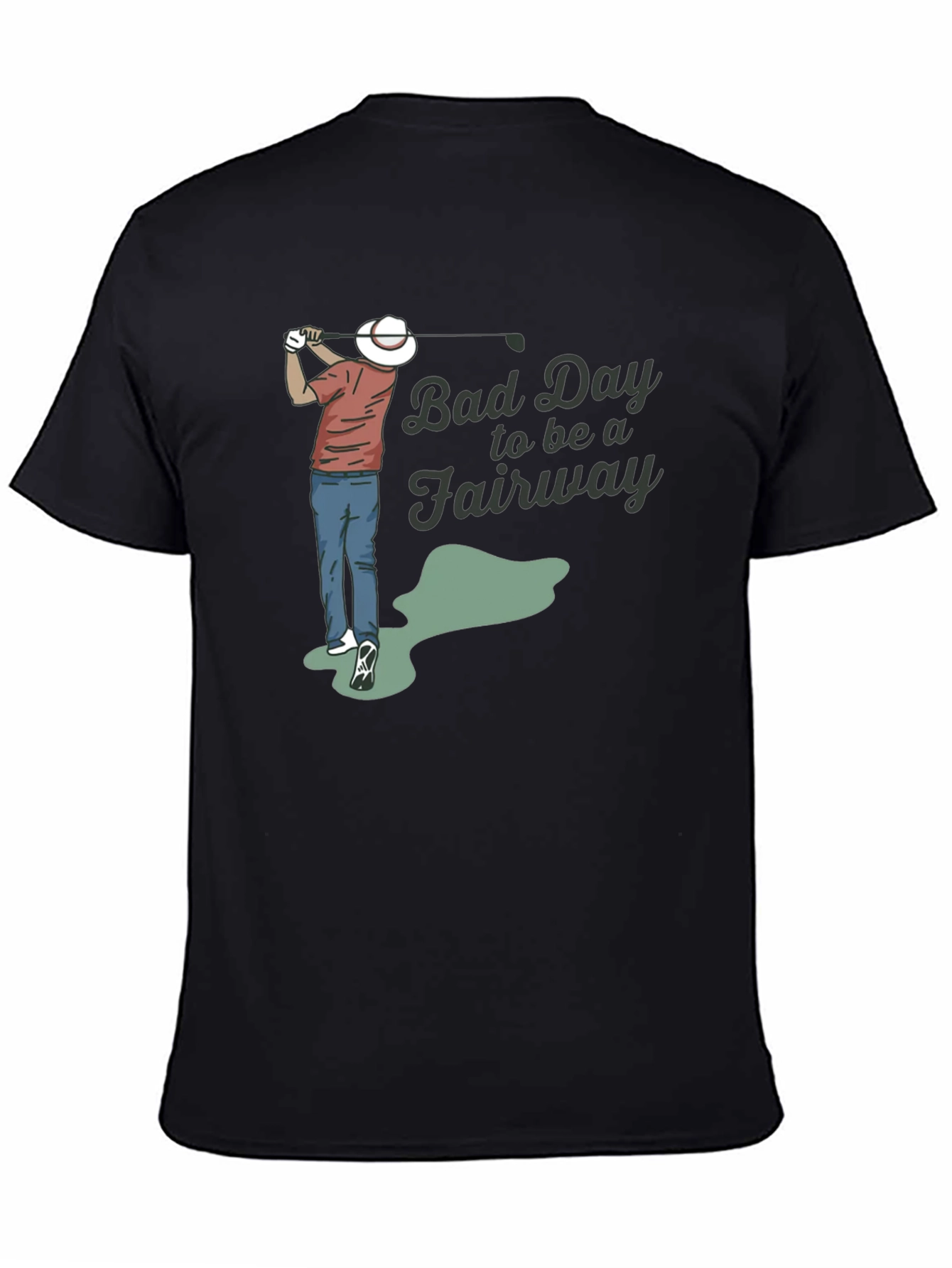 Bad Day To Be A Fairway Golf T-Shirt