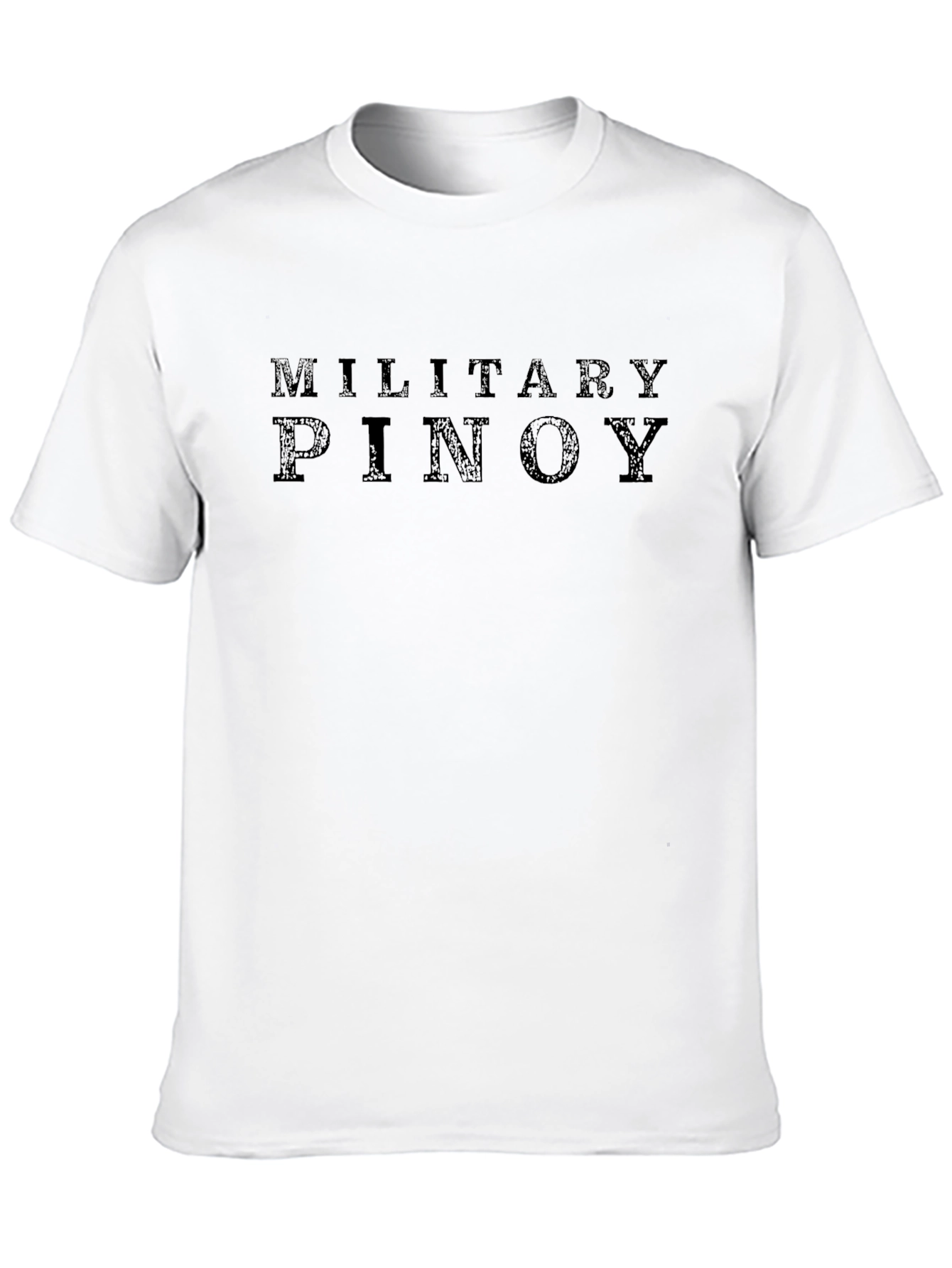Military Pinoy Graphic Tee - Mens