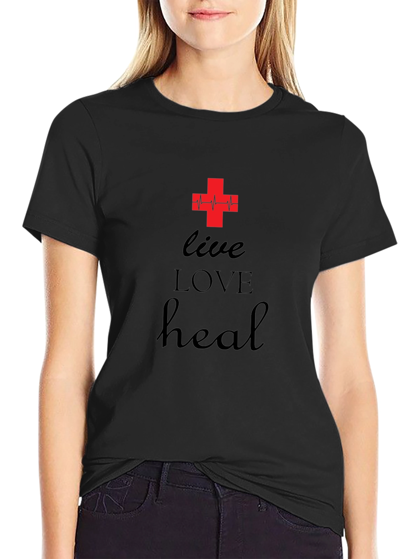 Live Love Heal Graphic T-Shirt