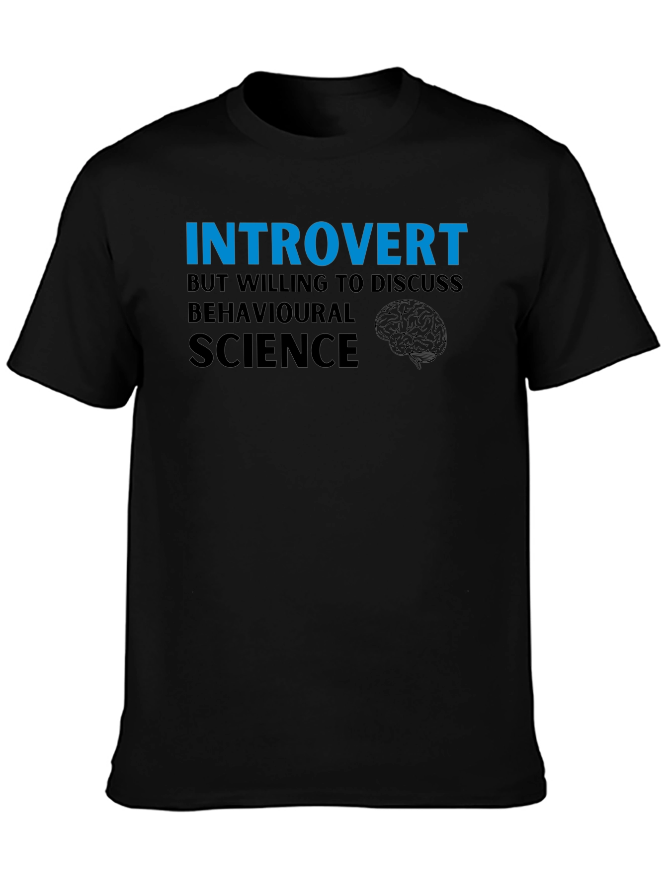 Introvert Behavioral Science Graphic Tee