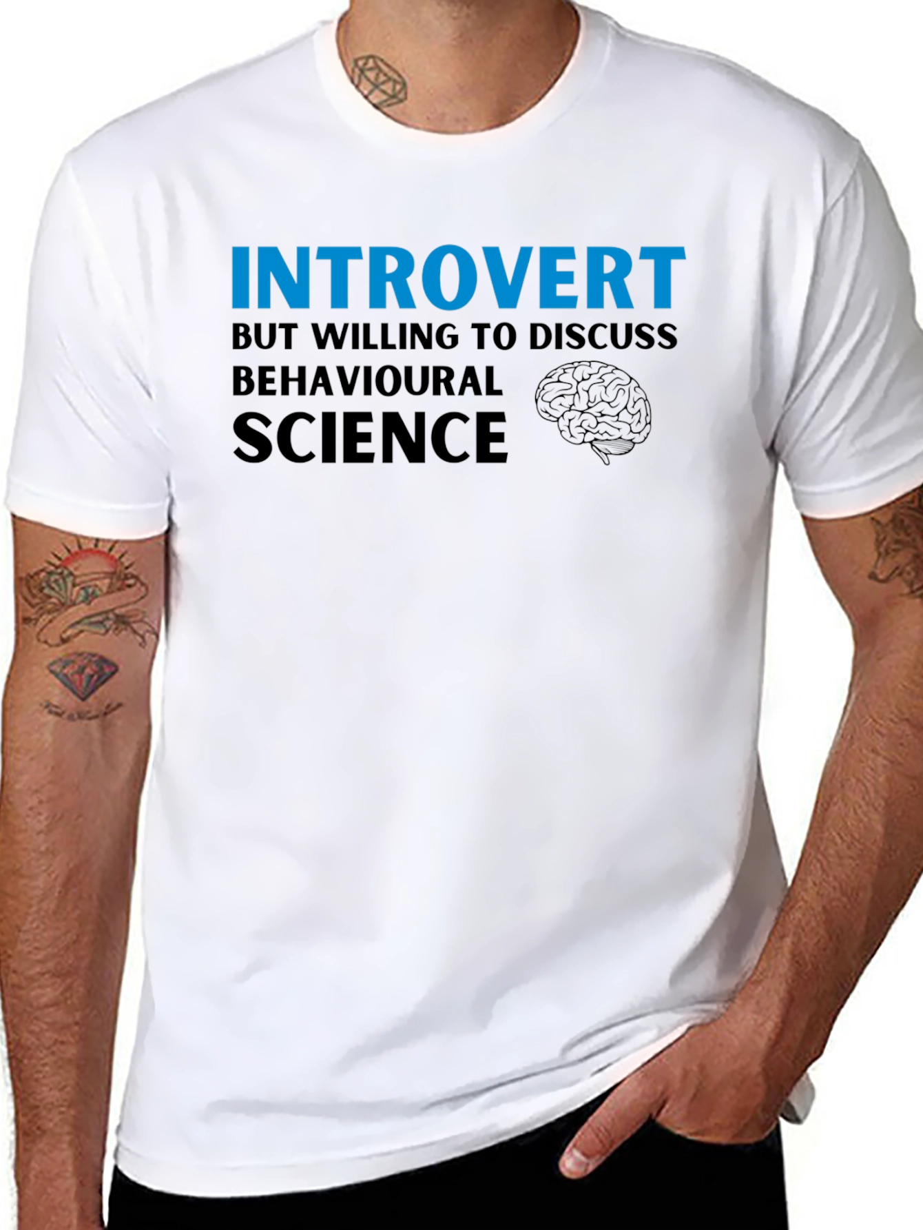 Introvert Behavioral Science Graphic Tee
