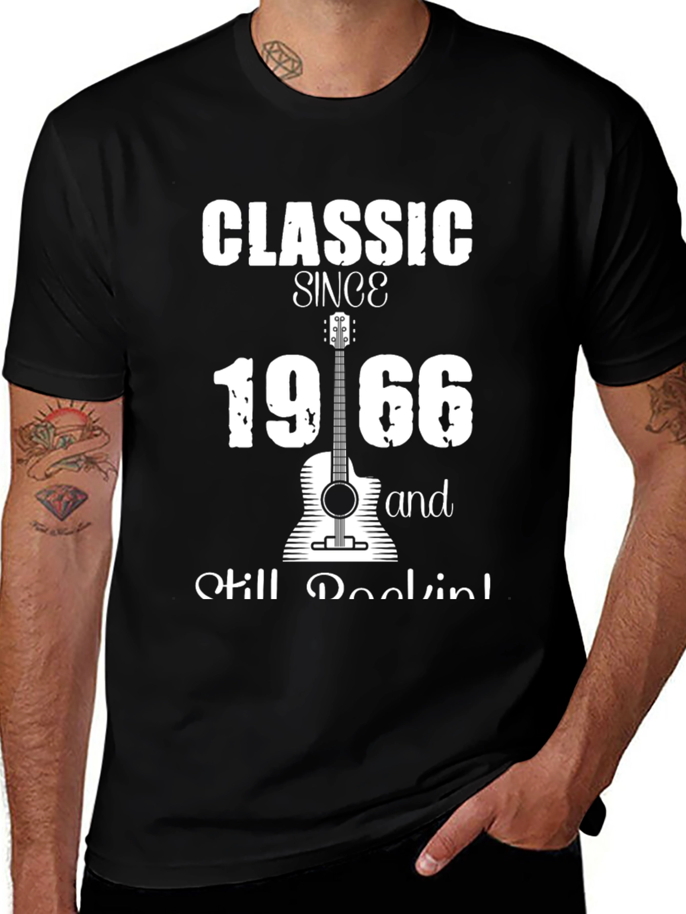 Classic Since 1966 Guitar T-Shirt
