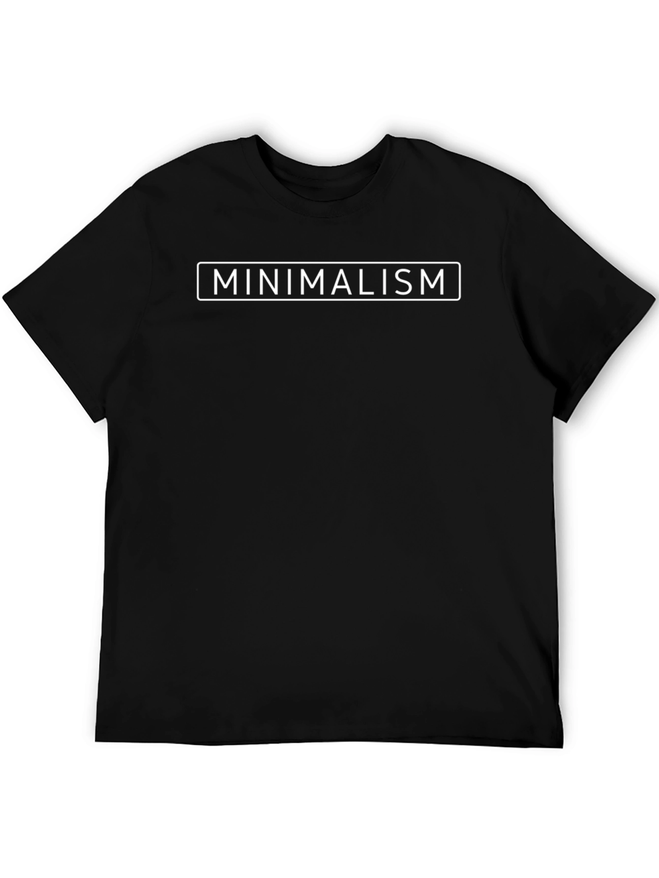 Minimalism Graphic Tee - Stylish Comfort
