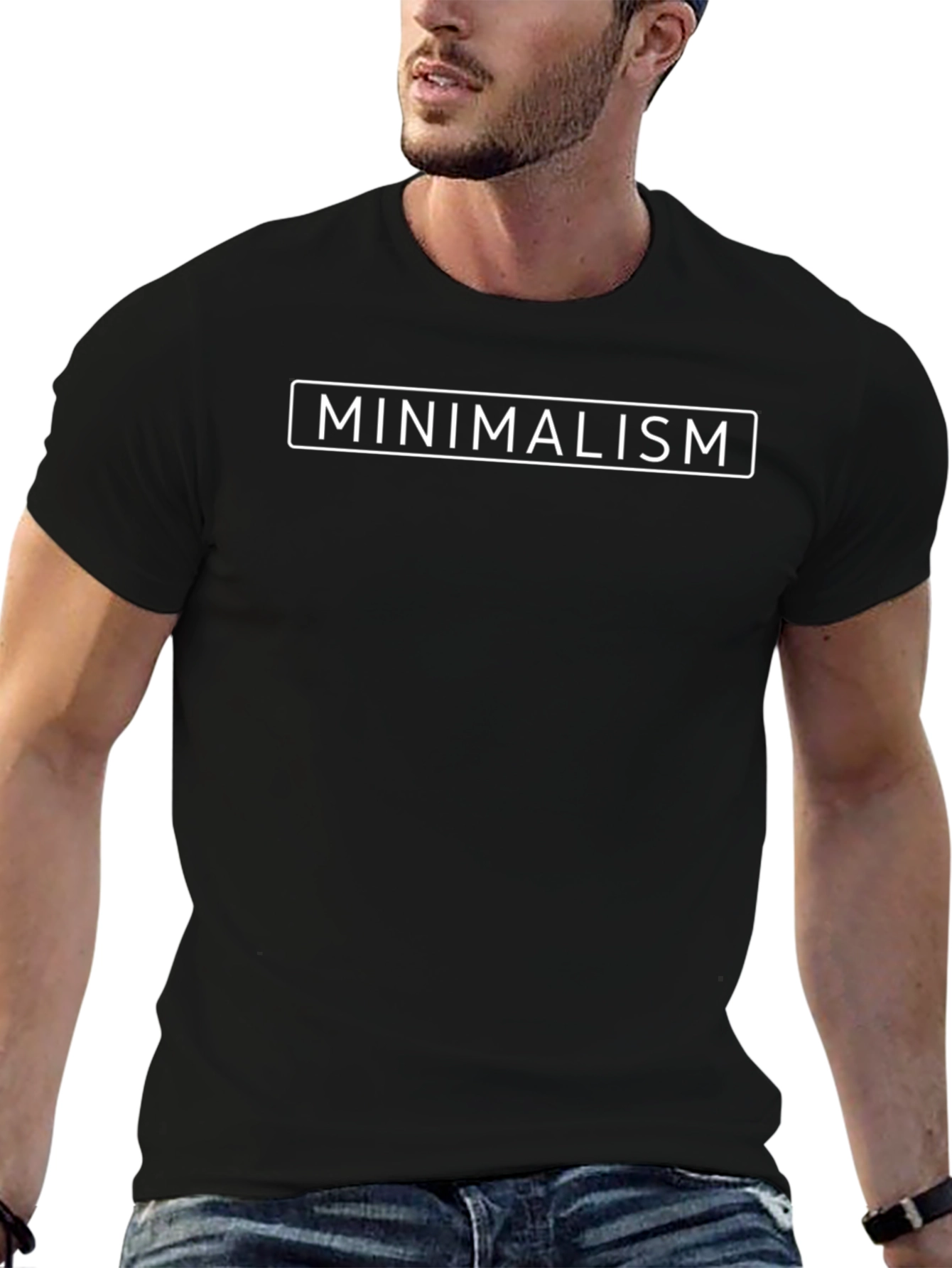 Minimalism Graphic Tee - Stylish Comfort