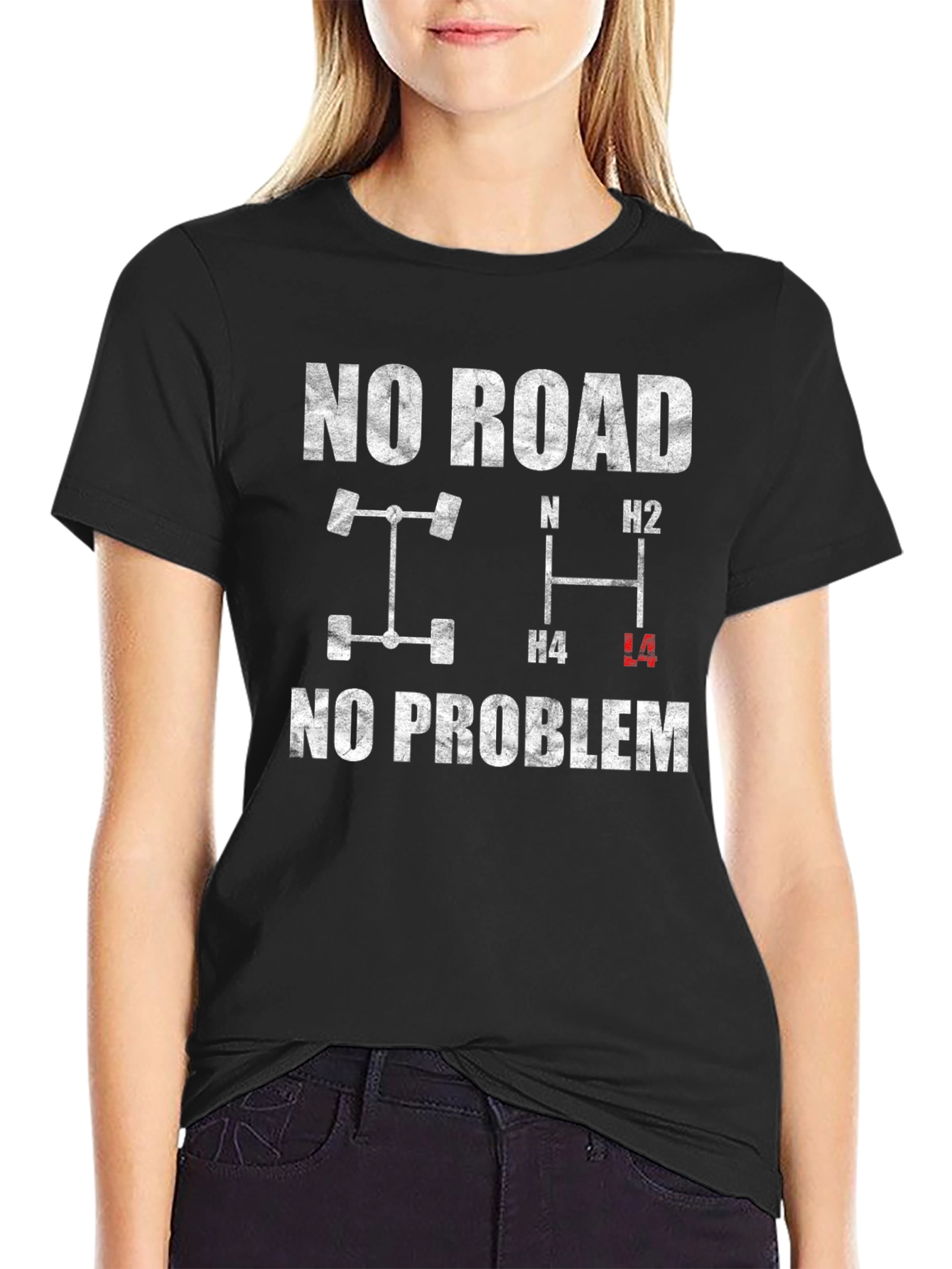 No Road No Problem 4x4 Off-Road T-Shirt