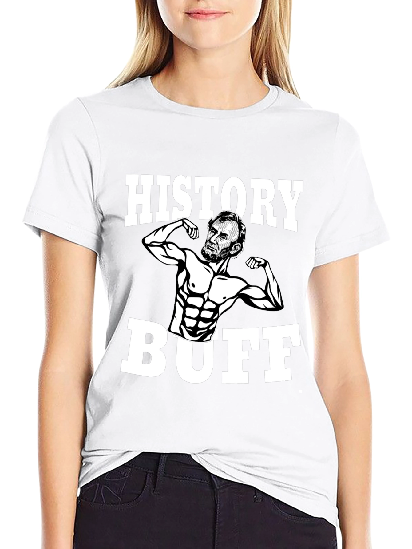 History Buff Lincoln Graphic T-Shirt