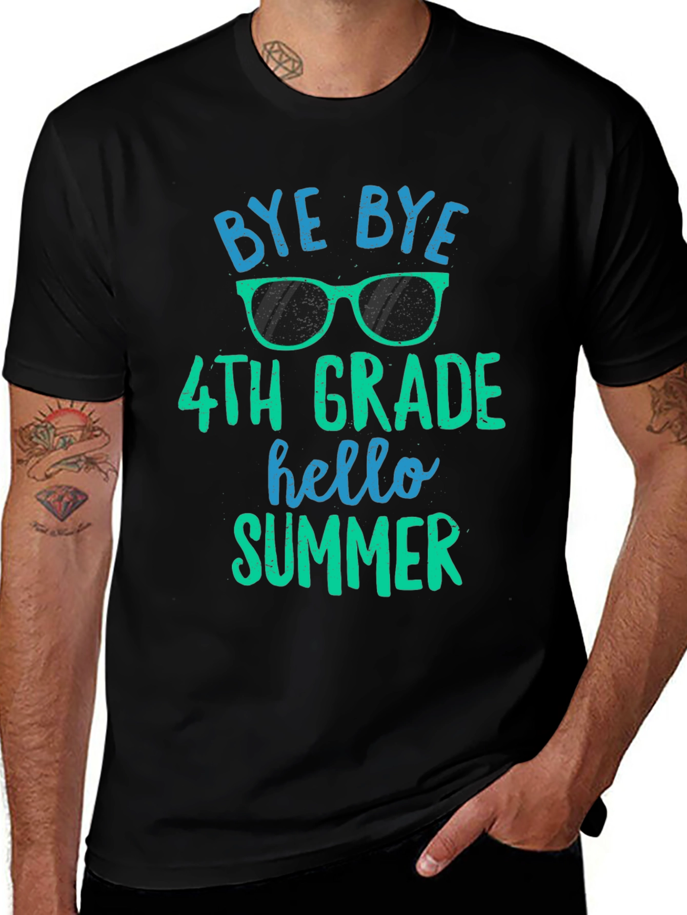 Bye Bye 4th Grade Hello Summer T-Shirt