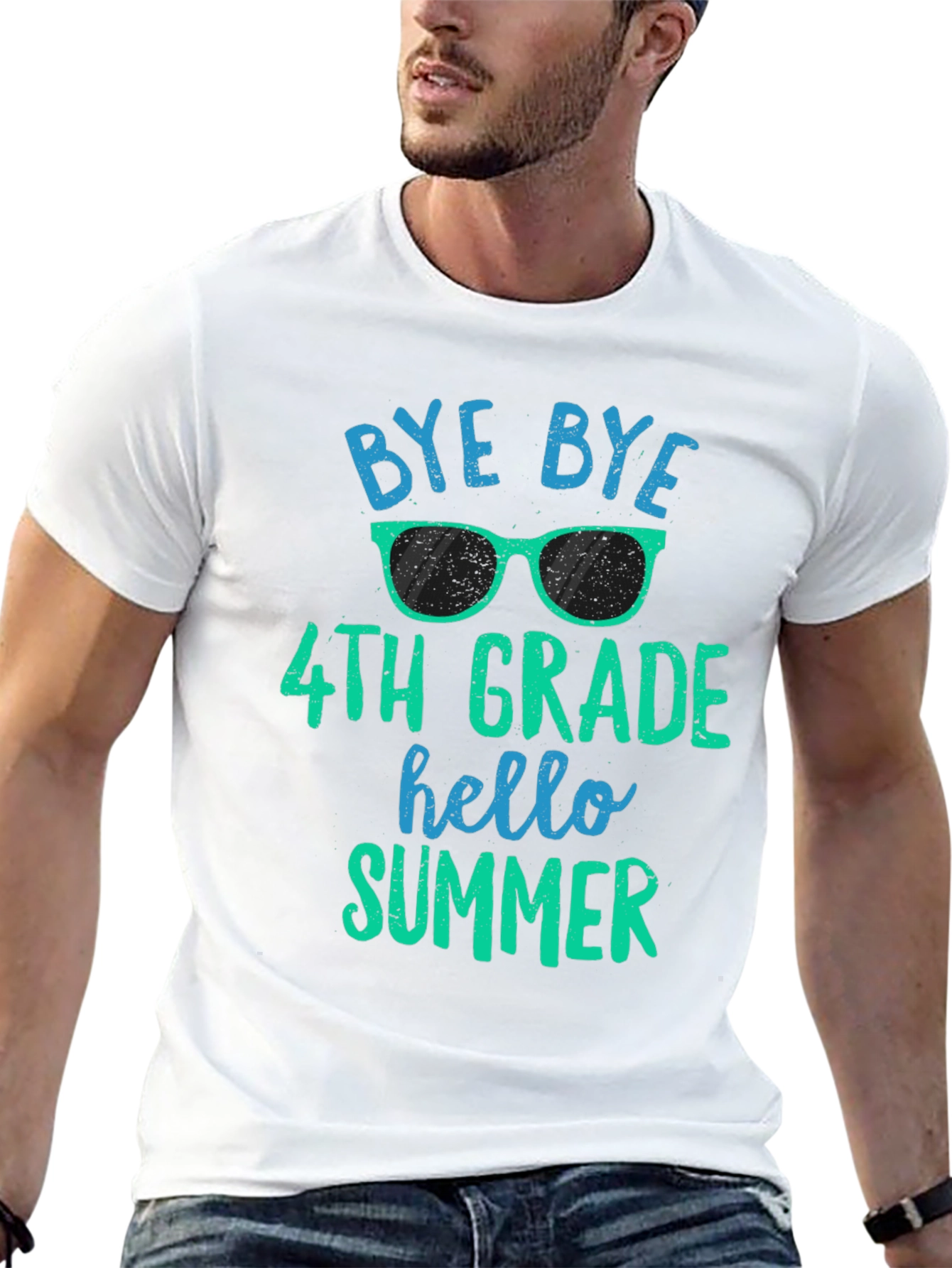 Bye Bye 4th Grade Hello Summer T-Shirt