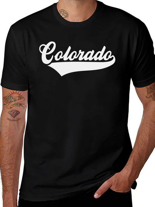 Colorado Graphic Tee - Black Short Sleeve Shirt