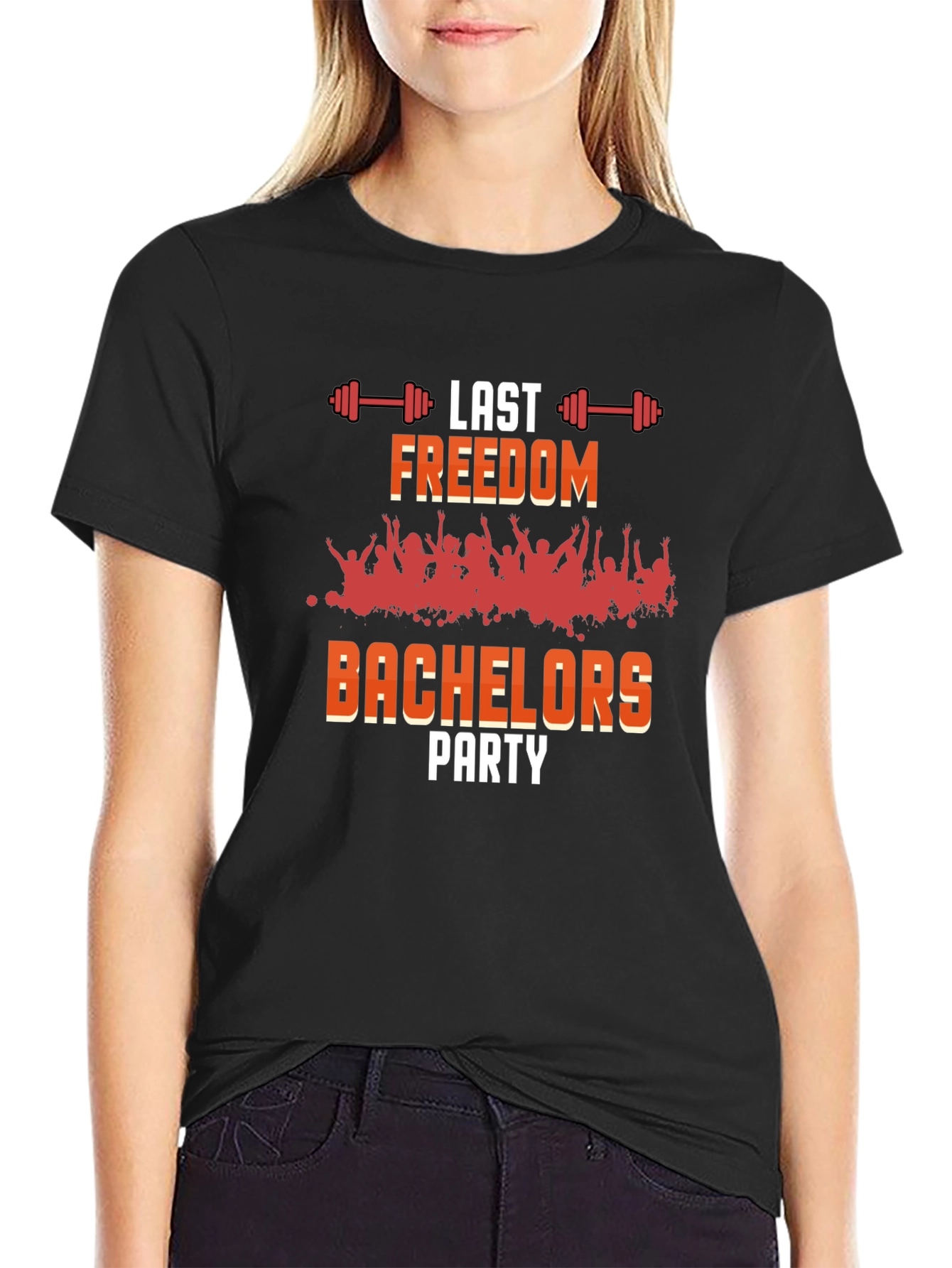 Last Freedom Bachelors Party Graphic Tee