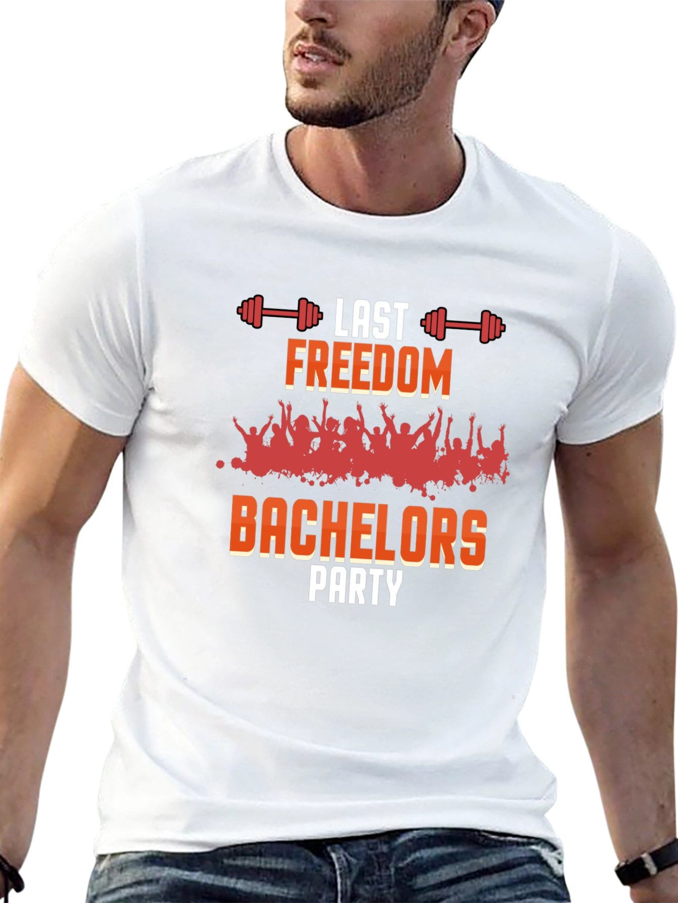 Last Freedom Bachelors Party Graphic Tee