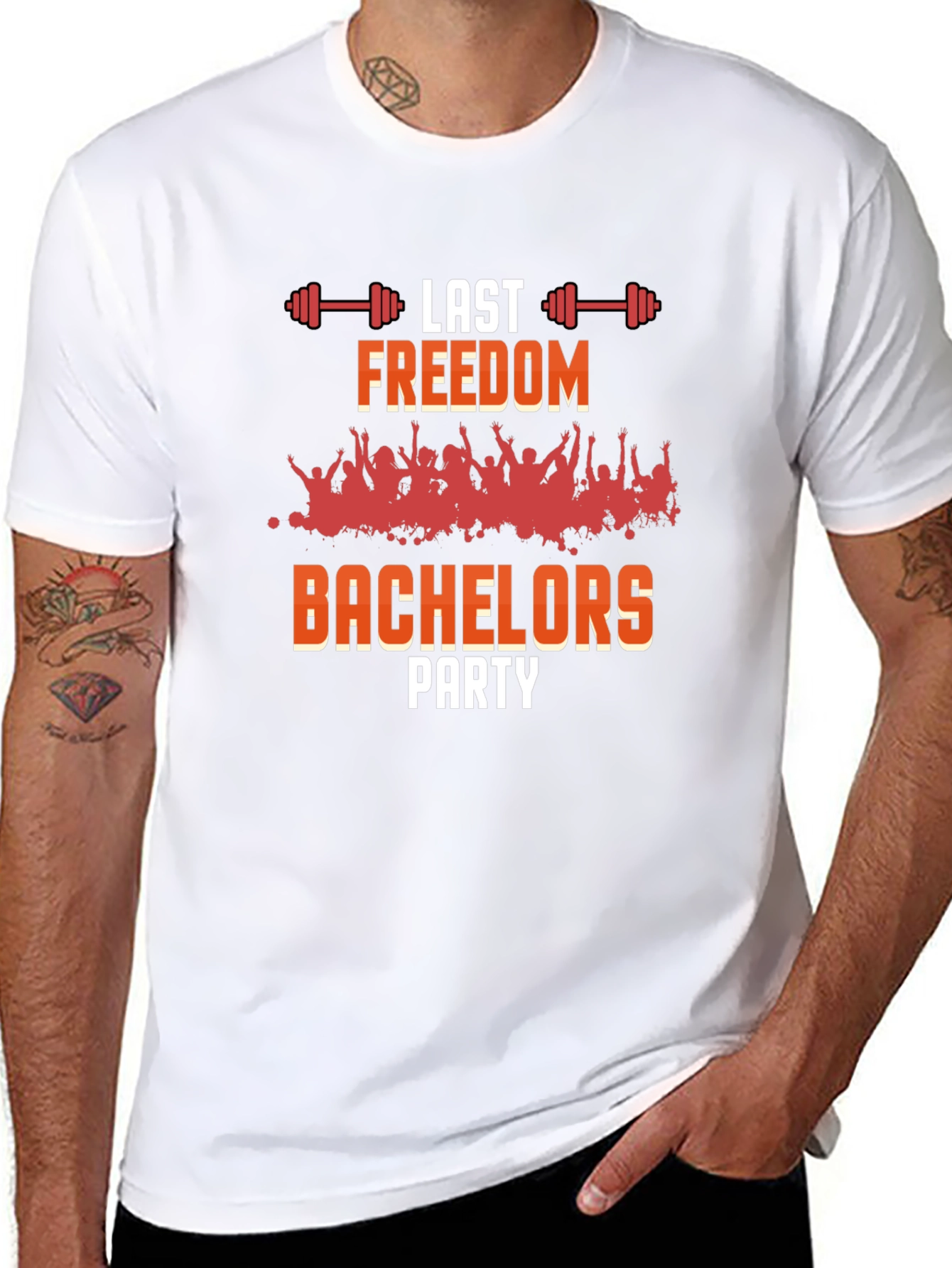 Last Freedom Bachelors Party Graphic Tee